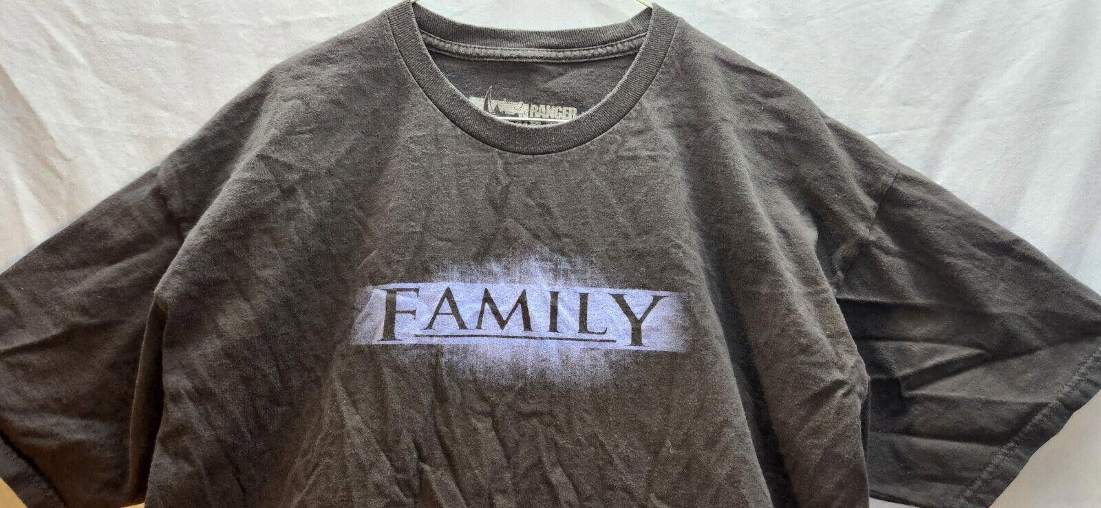 Designer Ranger Up Family Graphic Tshirt Black Mens Size XL Size US XL / EU 56 / 4 - 2 Thumbnail