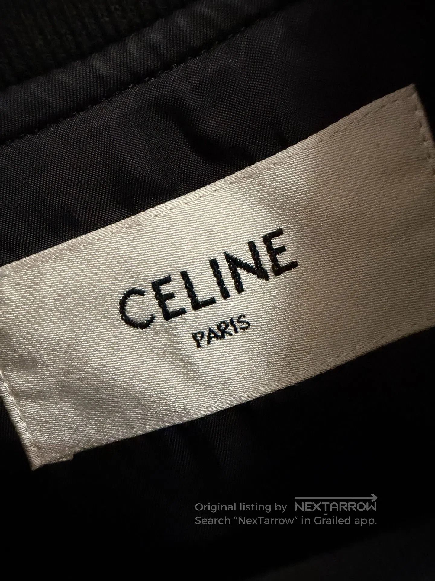 Celine Celine Black Teddy Jacket Unisex XL. Size US XL / EU 56 / 4 - 2 Thumbnail