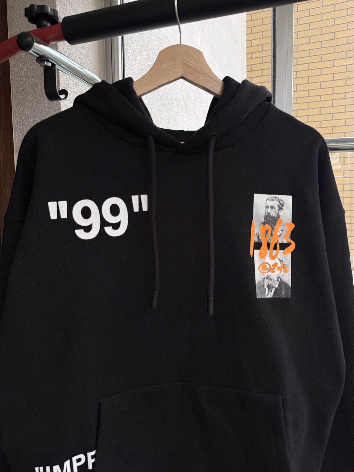 Off-White Off White Impressionism 1863 Hoodie Size US M / EU 48-50 / 2 - 2 Thumbnail