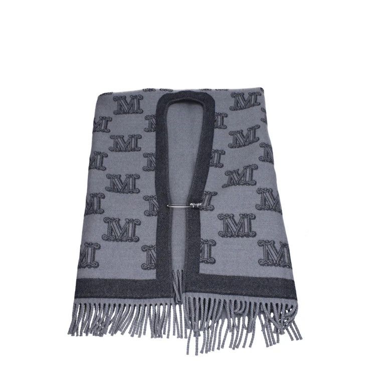 Max Mara ob1o1e1124 Size: OS / Wool Capes in Grey Size ONE SIZE - 1 Preview