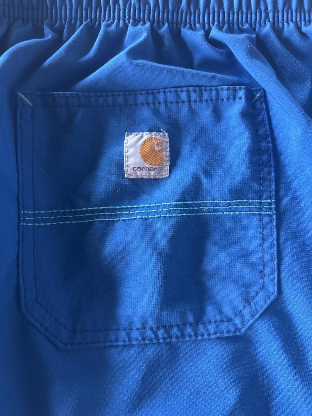 Carhartt Carhartt Women’s Force Blue Scrub Pants size 2XL Size ONE SIZE - 7 Thumbnail