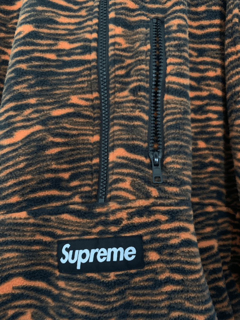 Polartec × Supreme Supreme FW21 Polartec Half Zip Pullover Tiger 