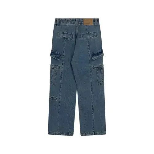 Designer × Vintage fade baggy utility skate hiphop cargo pants Size US 32 / EU 48 - 3 Thumbnail