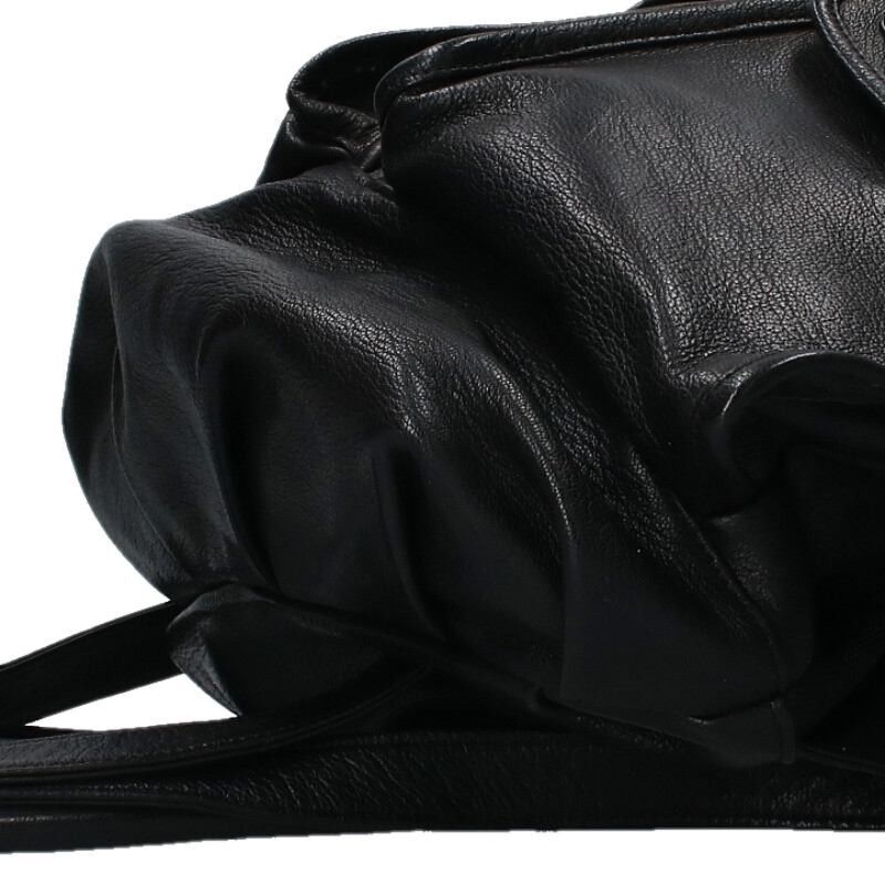 Yohji Yamamoto Yohji Yamamoto Pour Homme Pocket Detail Leather Backpack Size ONE SIZE - 4 Thumbnail