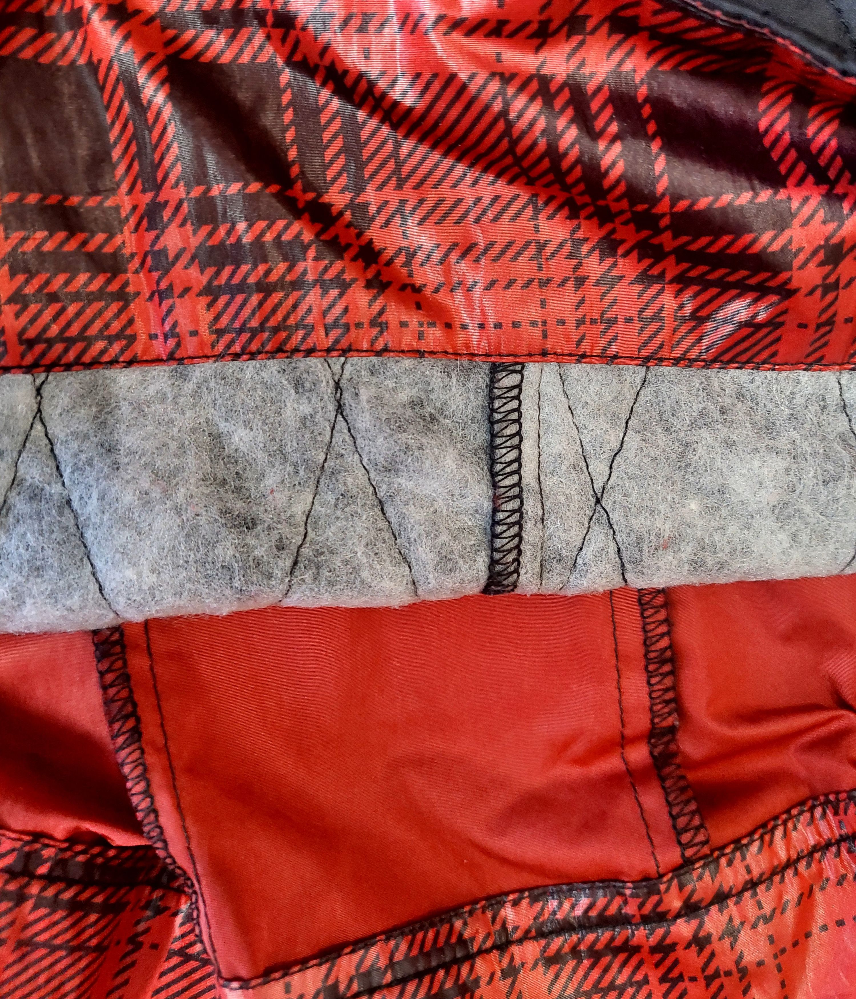 Love Moschino Love Moschino Red Tartan Rain Trench Coat Size IT 40 US 4 Size S / US 4 / IT 40 - 15 Thumbnail