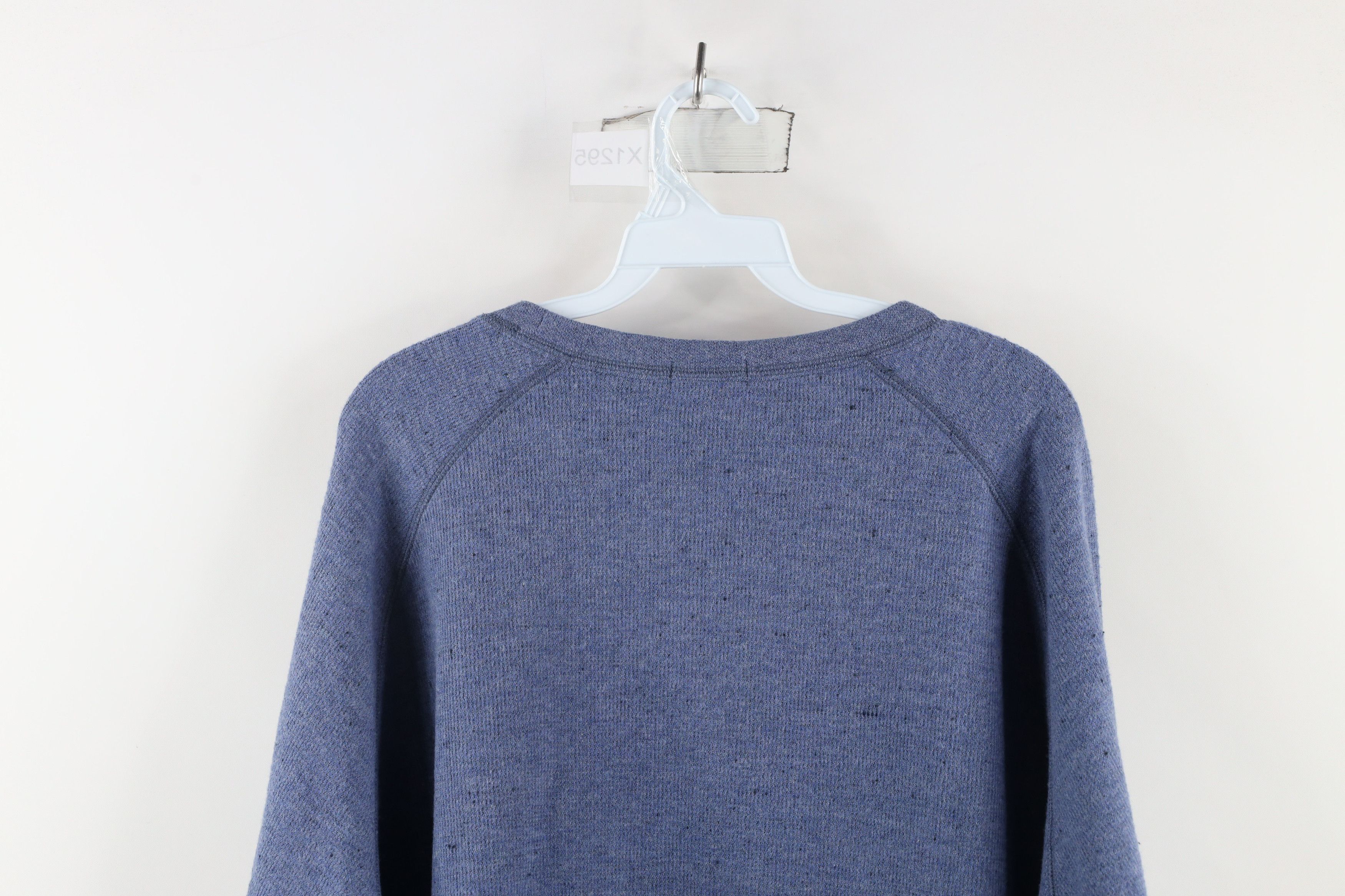 Banana Republic × Vintage New Banana Republic Thermal Waffle Knit Sweatshirt Blue Size US XXL / EU 58 / 5 - 11 Thumbnail