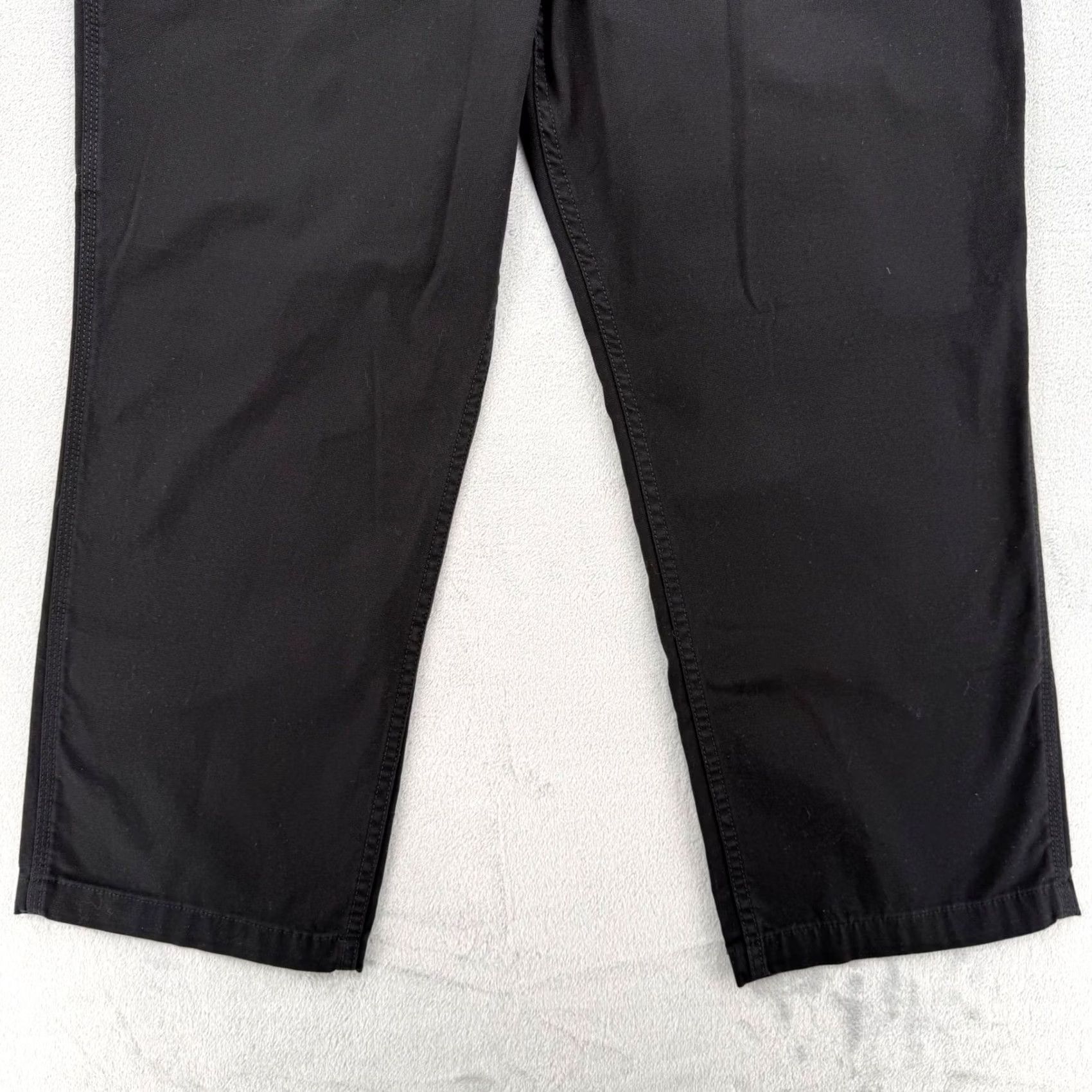 Carhartt VINTAGE Carhartt Relaxed Fit Black Work Pants Mens Cotton Canvas Utility Carpenter 38x28 Size US 38 / EU 54 - 6 Thumbnail