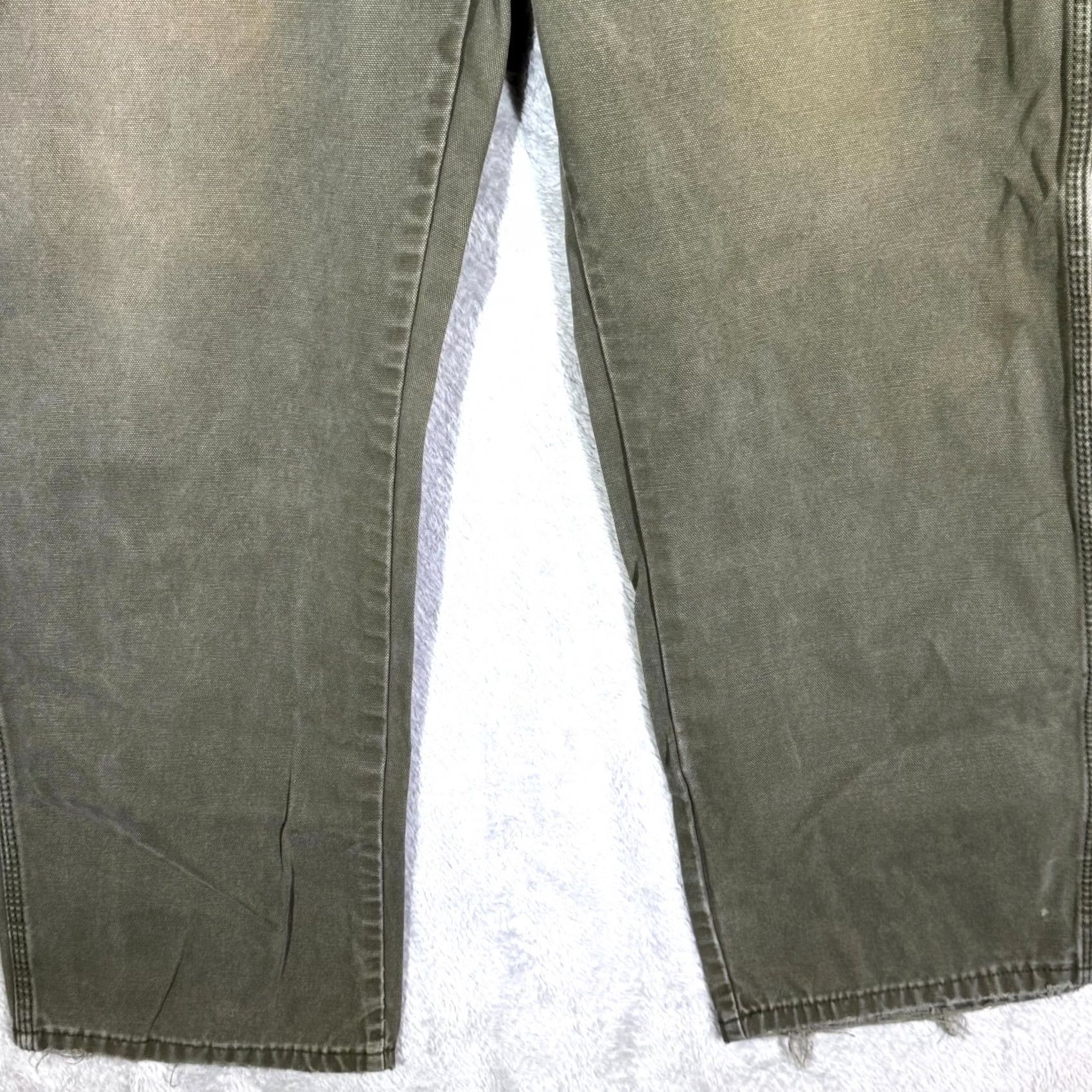 Dickies Dickies Carpenter Jeans Men’s 36 x 30 Green Denim Distressed Workwear Straight Leg Size US 36 / EU 52 - 5 Thumbnail