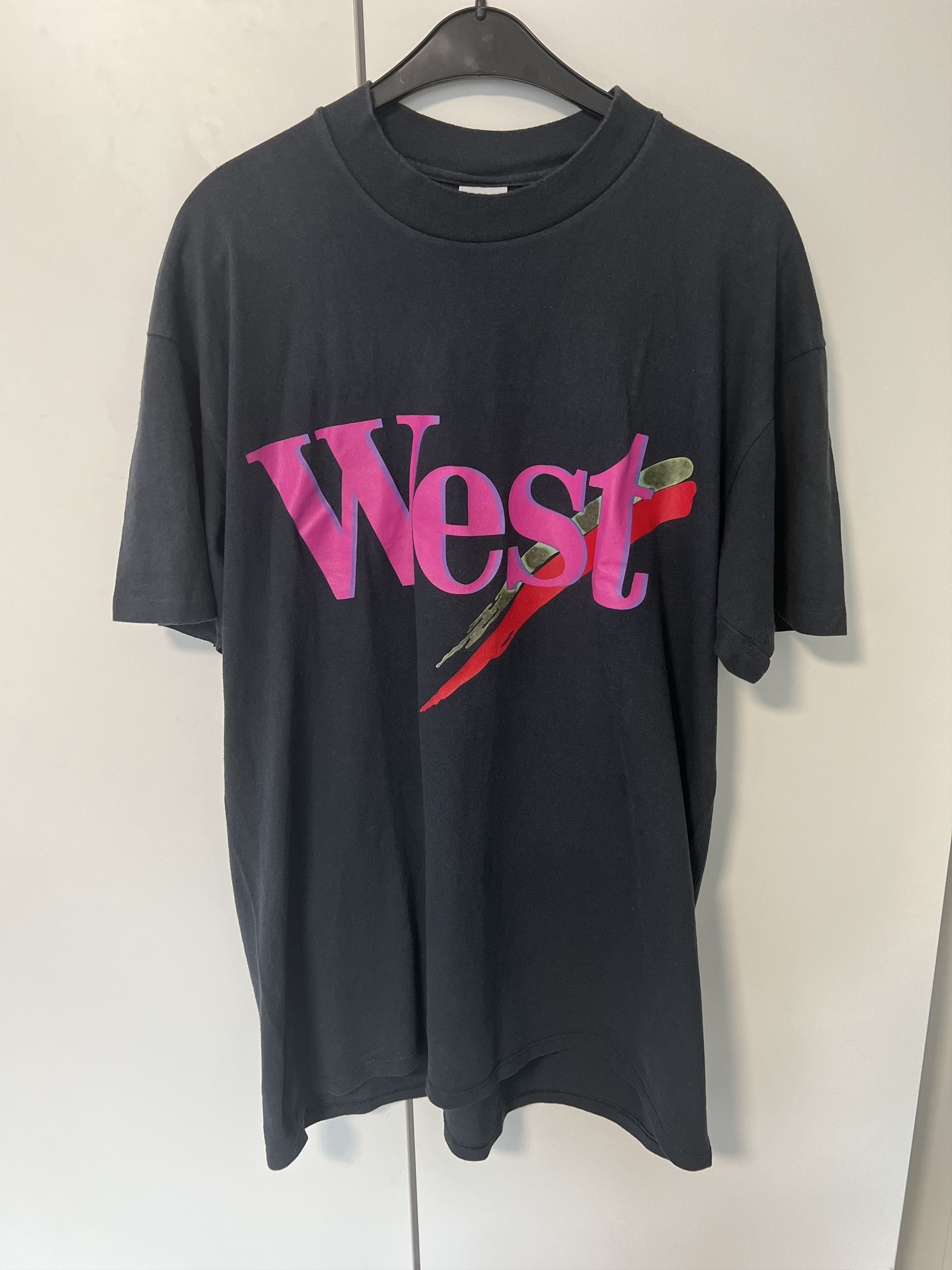 Vintage Vintage RARE West cigarettes t shirt made in USA SIZE XL Size US XL / EU 56 / 4 - 6 Thumbnail