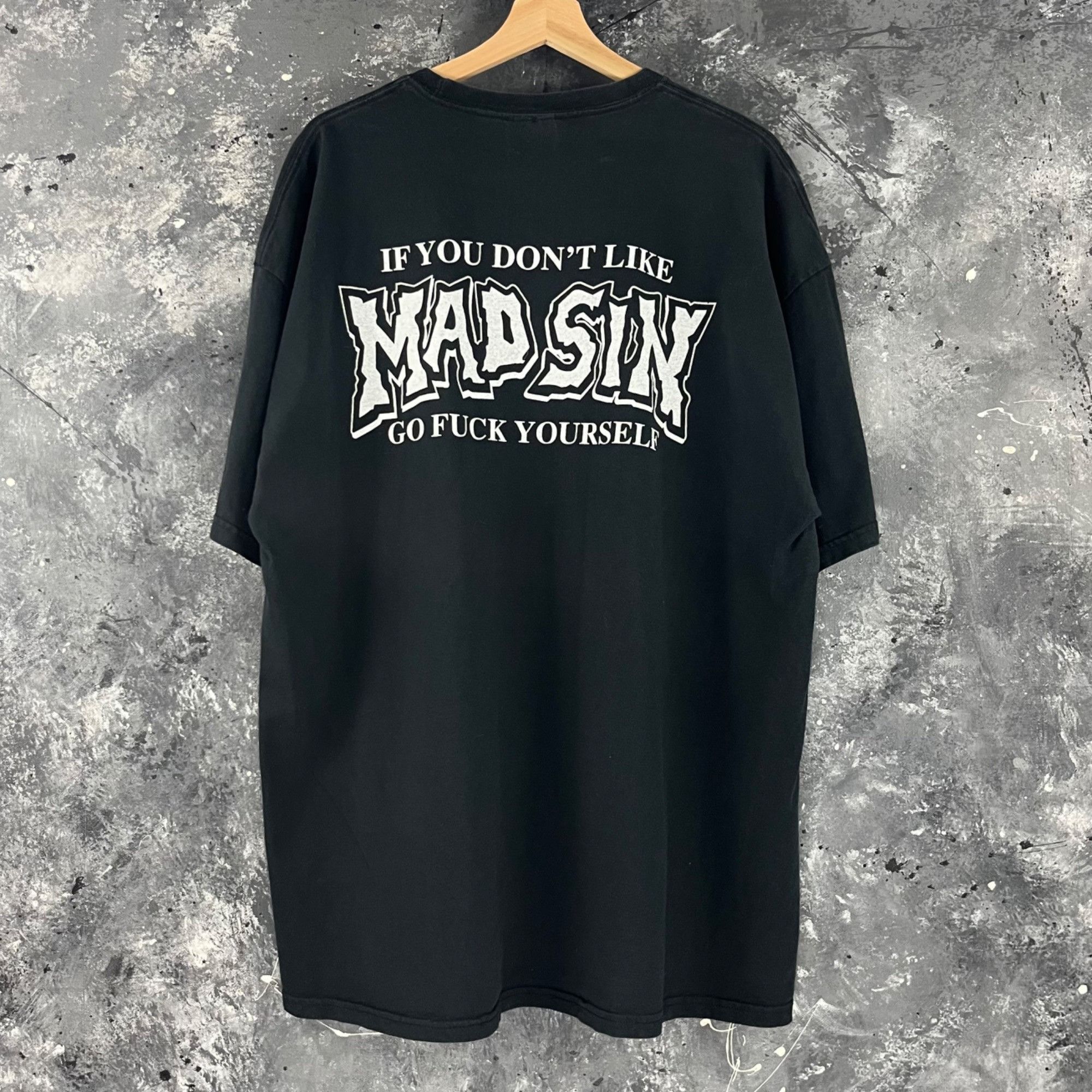 Band Tees × Vintage Vintage Y2K Madsin band shirt Size US XL / EU 56 / 4 - 2 Thumbnail
