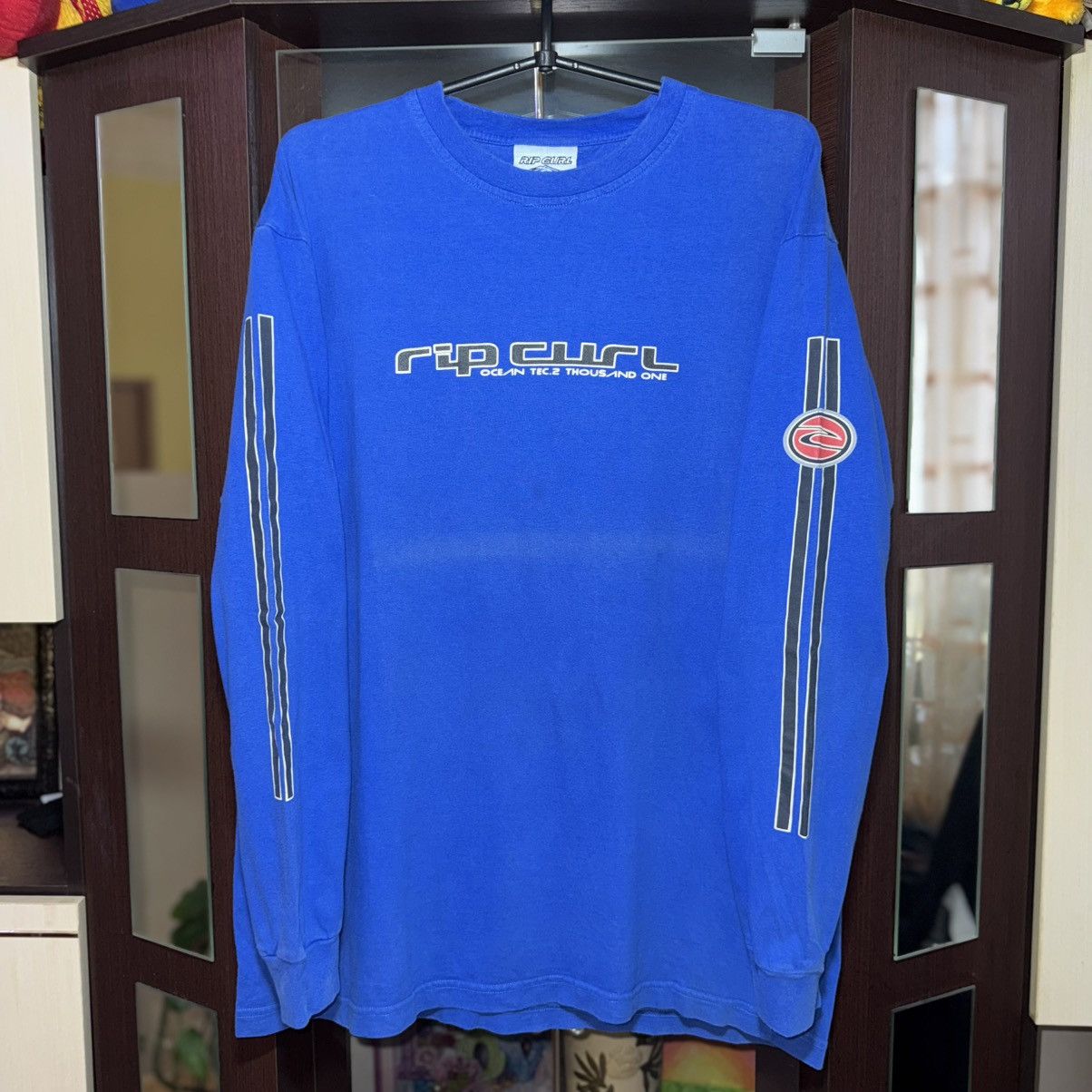 Rip Curl 🏄 Vintage 90s Rip Curl Surf Long Sleeve Size US L / EU 52-54 / 3 - 5 Thumbnail