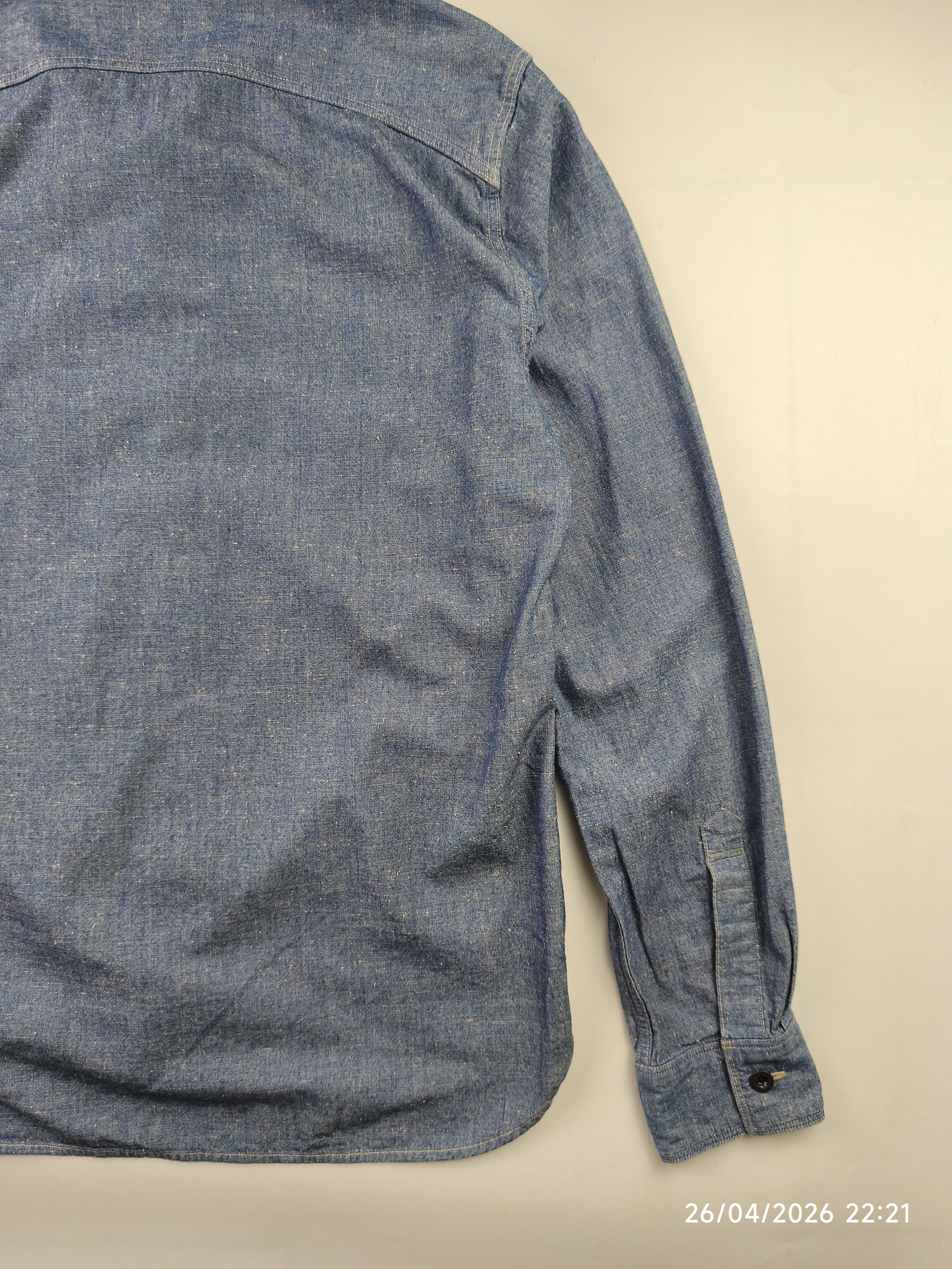 Orgueil Orgueil - studio d'artisan - classic chambray work shirt Size US S / EU 44-46 / 1 - 13 Thumbnail