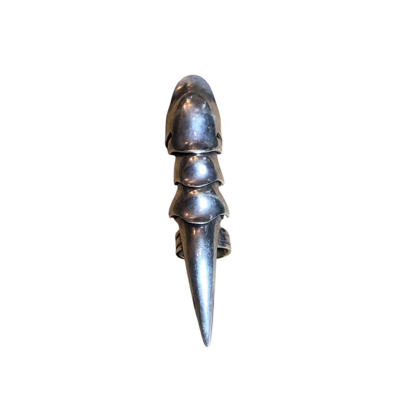Other rmor Ring Articulated Armor Sterling Silver .925 Size ONE SIZE - 3 Thumbnail