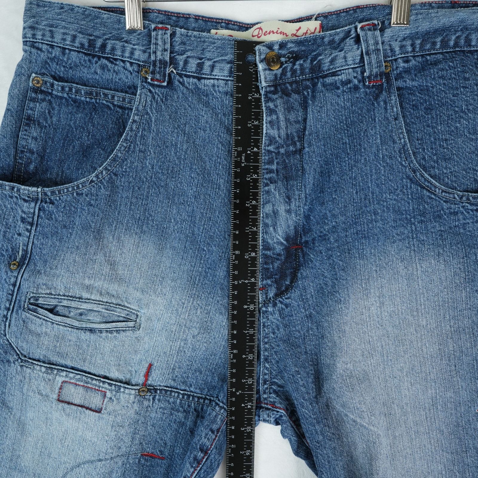 Other Vtg Paco Denim LTD Shorts Mens 38x13 Y2K Baggy Streetwear Size US 38 / EU 54 - 10 Thumbnail