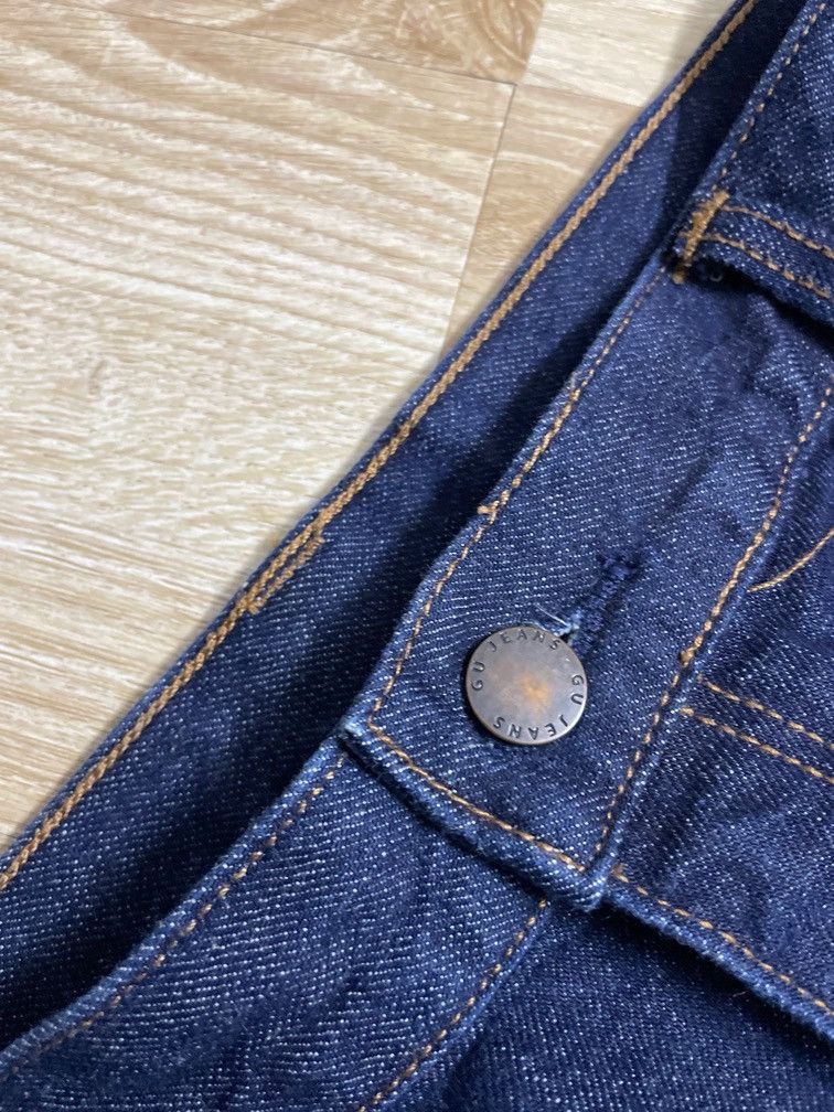 GU GU DENIM BAGGY PANTS Size US 36 / EU 52 - 6 Thumbnail