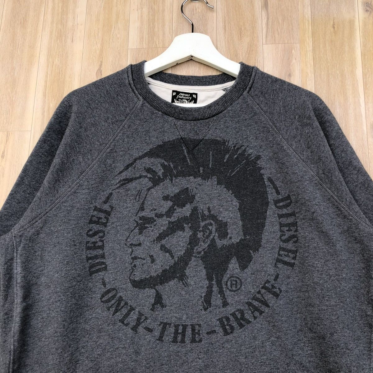 Diesel Vintage Diesel Industry Pullover Sweatshirt Size US XXL / EU 58 / 5 - 3 Thumbnail