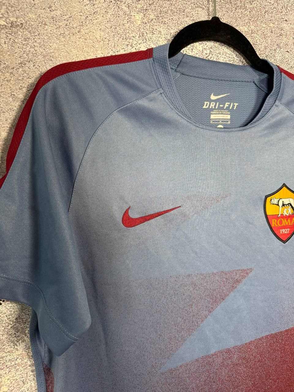 Nike × Vintage Vintage AS Roma 2016/17 Nike Training Pre-Match Jersey Size US M / EU 48-50 / 2 - 8 Thumbnail