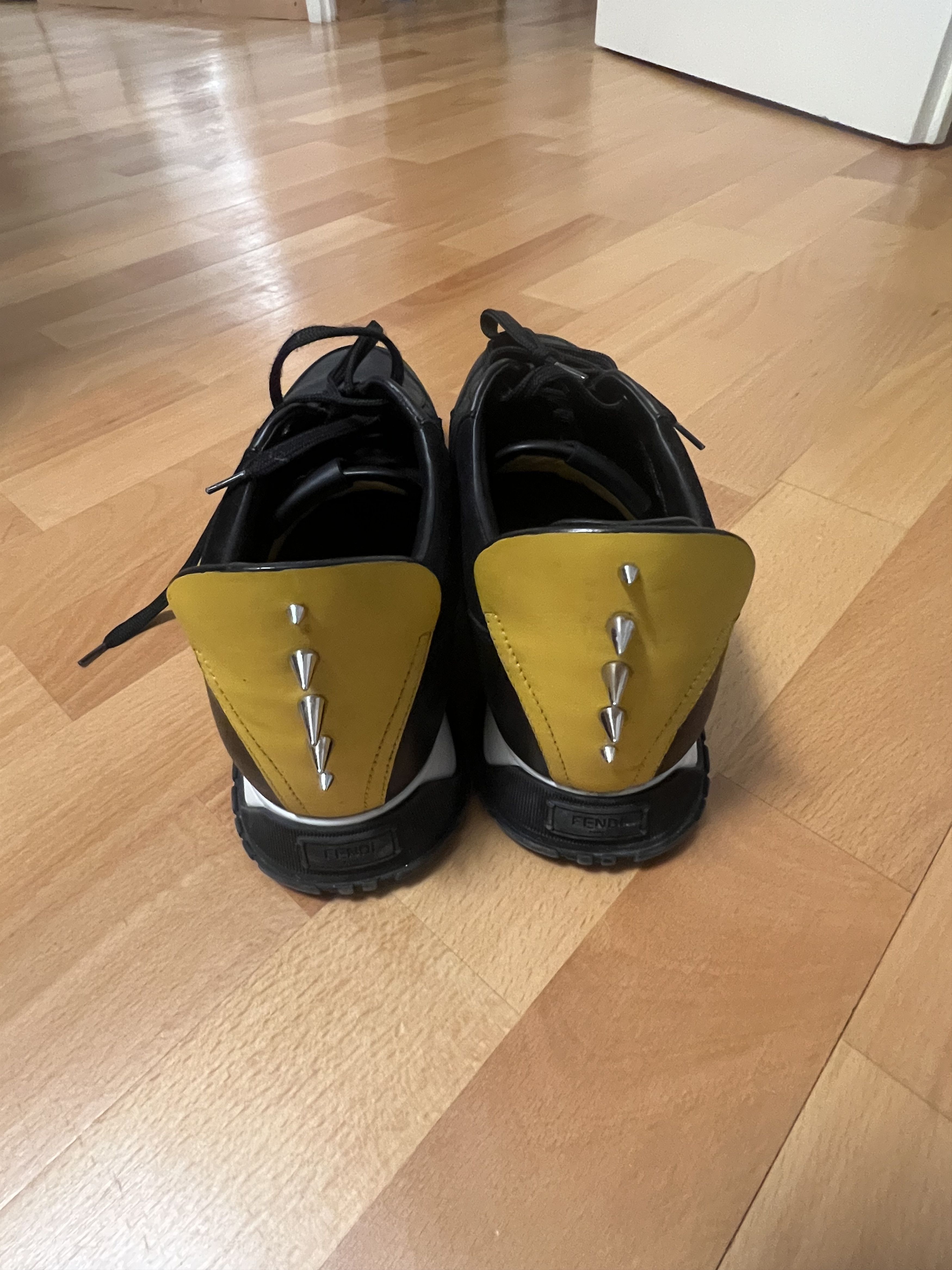 Fendi Fendi Monster Runner Spike Back Leather Eyes Bug Sneaker Size US 9 / EU 42 - 3 Thumbnail