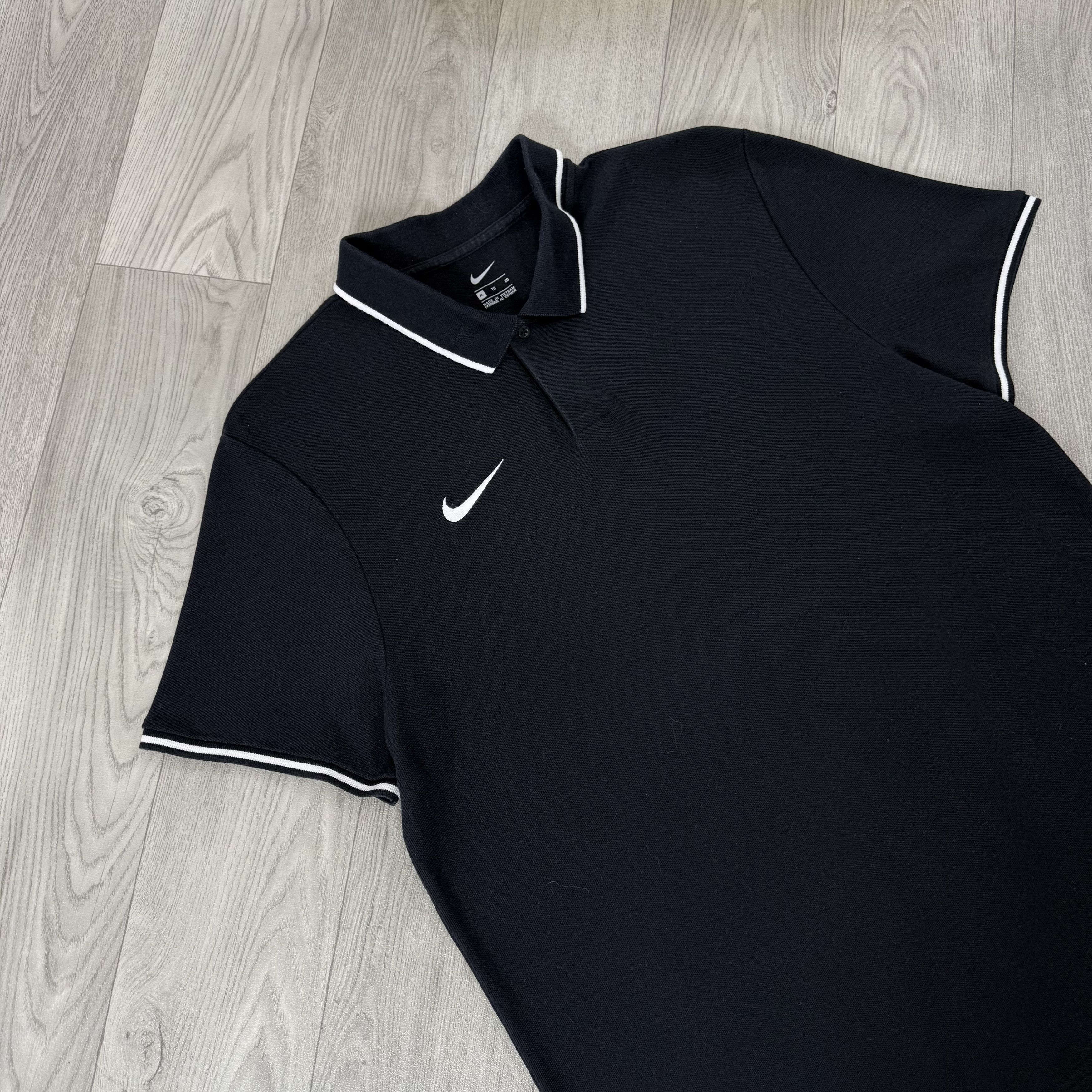 Nike Nike Black Polo Tee Shirt Size US XL / EU 56 / 4 - 5 Thumbnail