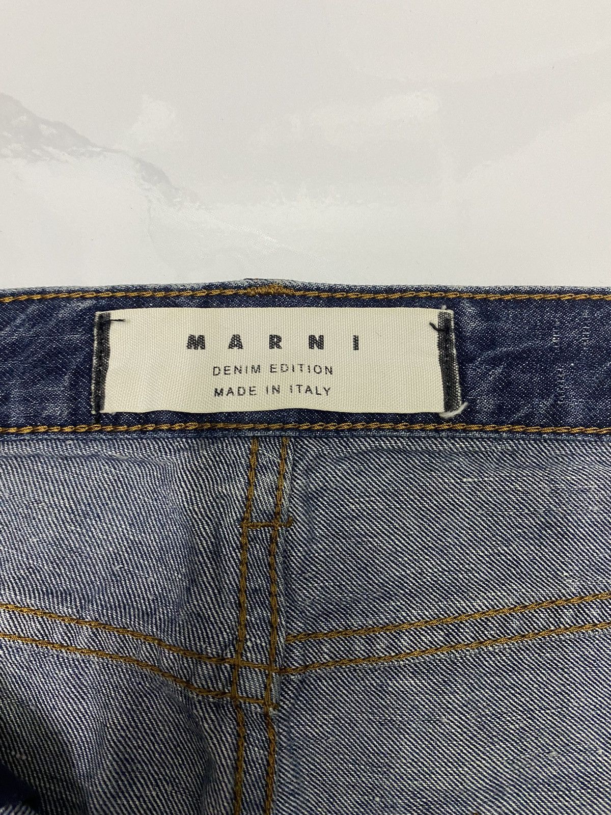 Marni 🔥MARNI DISTRESSED DENIM JEANS CROPPED Size US 30 / EU 46 - 9 Thumbnail