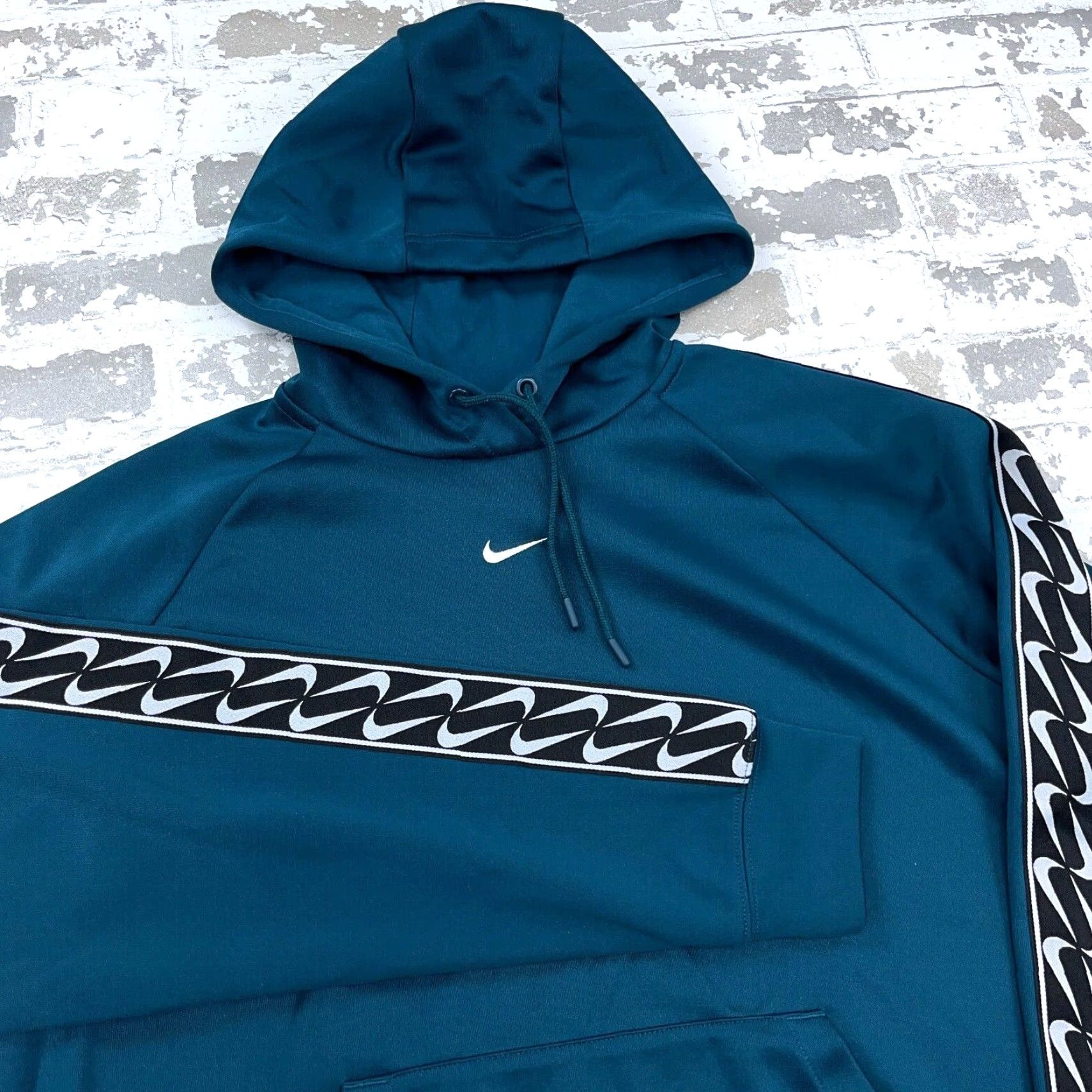Nike Nike Hoodie Women M Aqua Blue Sweatshirt Sweater Performance Center Swoosh Size M / US 6-8 / IT 42-44 - 2 Thumbnail