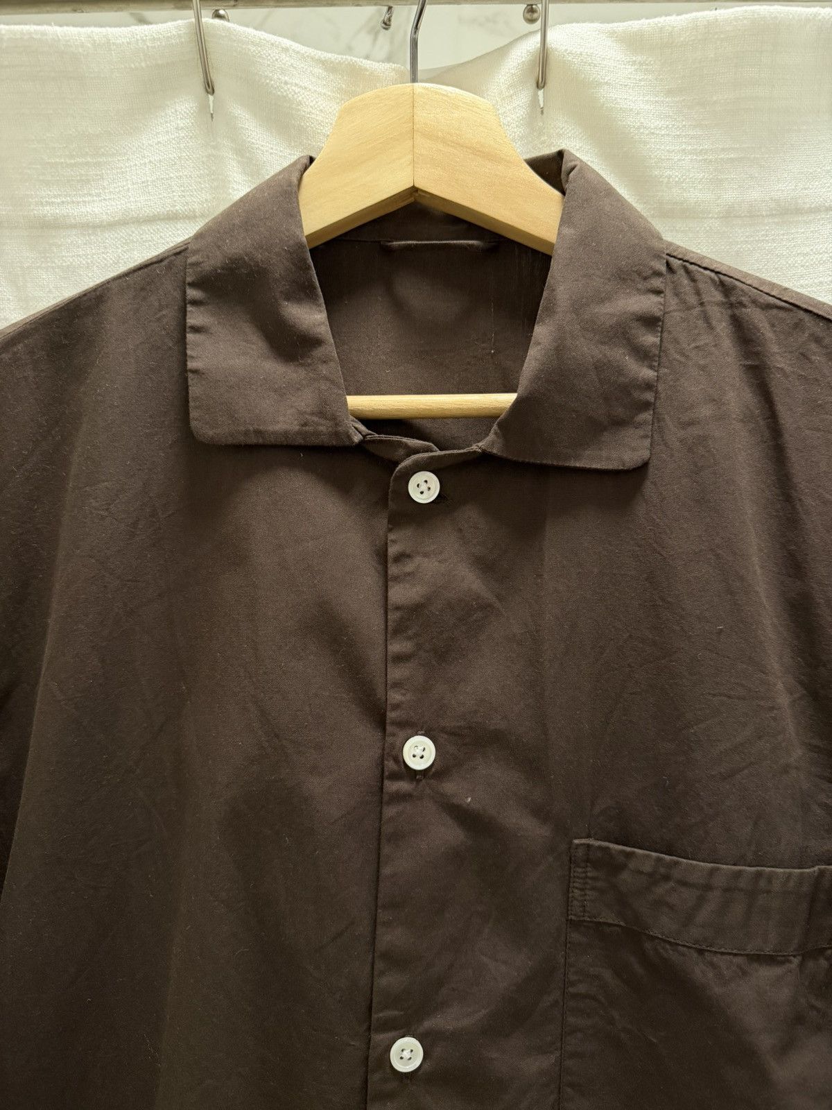 Tekla Tekla Poplin Long-Sleeved Shirt Size US L / EU 52-54 / 3 - 3 Thumbnail