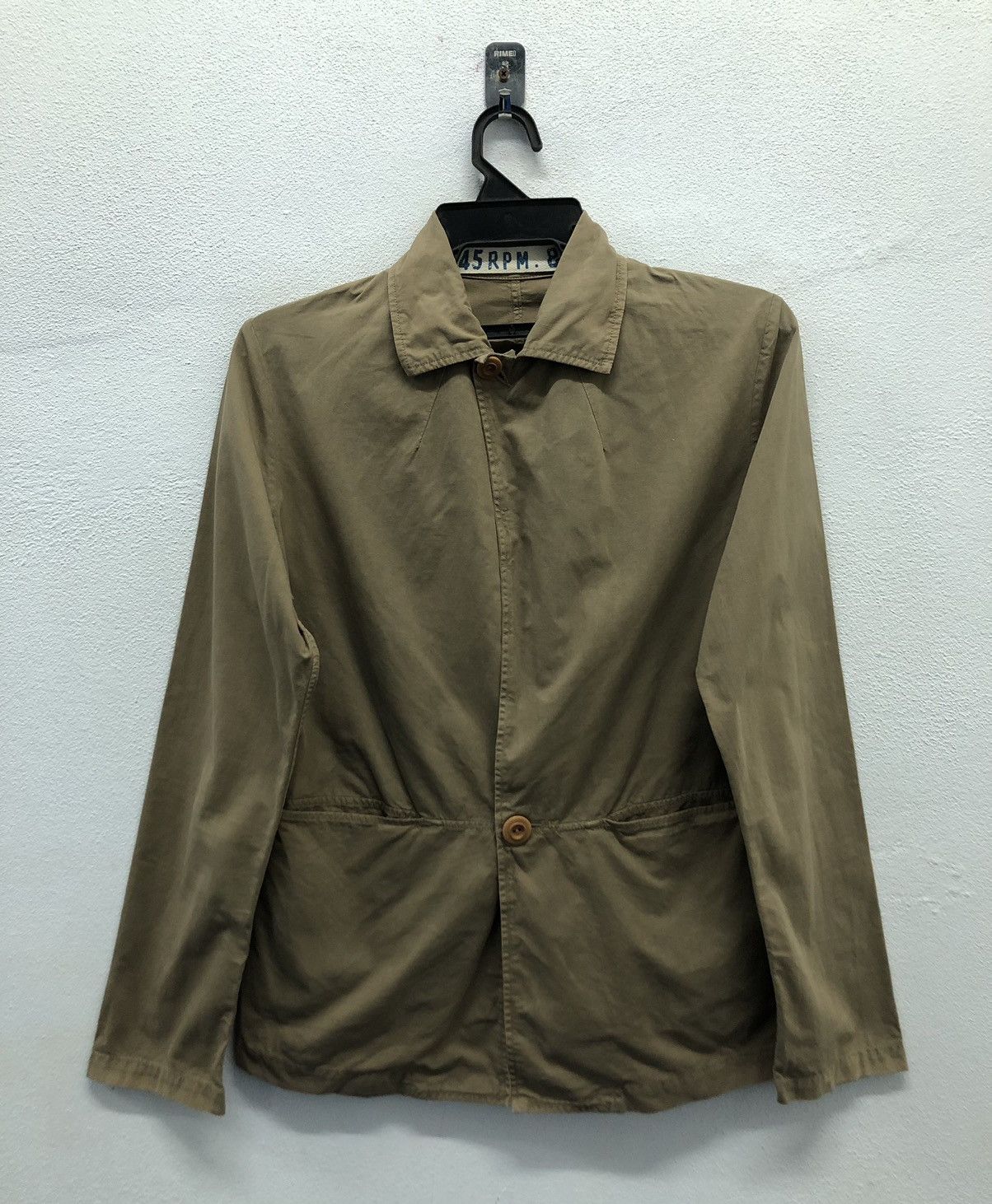 45rpm 45RPM Khaki Cotton Blazer Jacket – Size 3 – Made in Japan Size M / US 6-8 / IT 42-44 - 1 Thumbnail