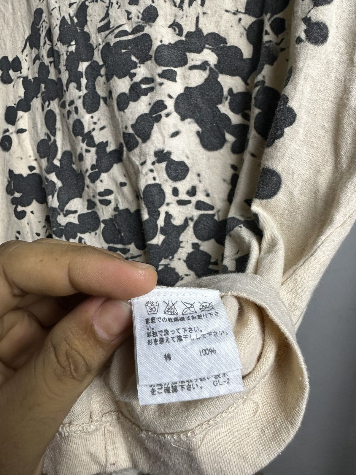 Japanese Brand × Zucca Zucca Tamieh Big Print Top Shirt Size M / US 6-8 / IT 42-44 - 6 Thumbnail