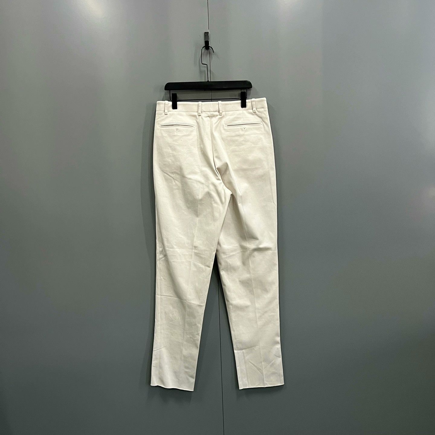 Hermes HERMES Solid Straight-Leg Trousers Size US 28 / EU 44 - 2 Thumbnail