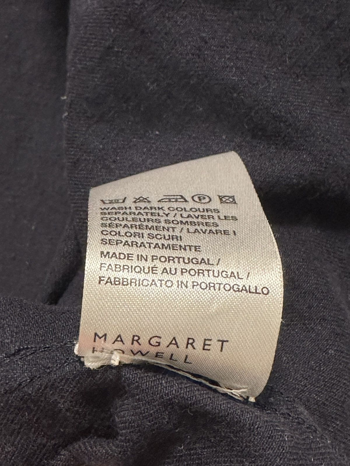 Margaret Howell Margaret Howell MHL Factory Linen Shirt Navy Size US M / EU 48-50 / 2 - 5 Thumbnail