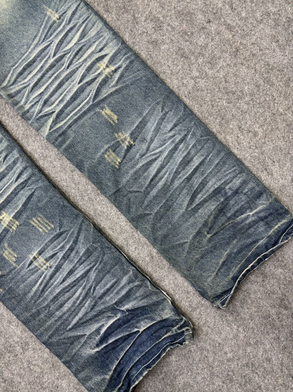 Japanese Brand Superubis Heavy Art Denim F779 Size US 32 / EU 48 - 12 Thumbnail