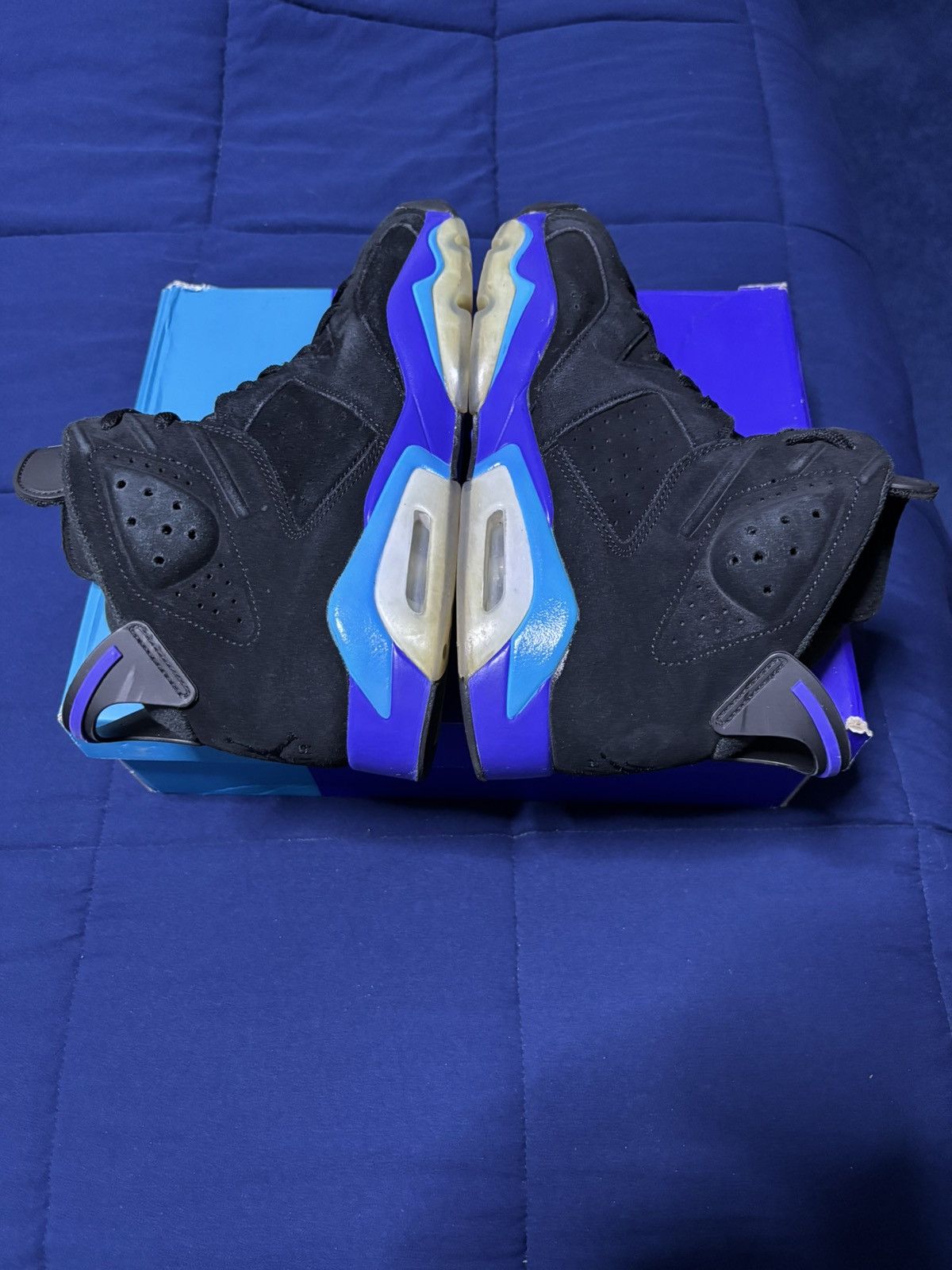 Jordan Brand Jordan 6 Retro Aqua 2023 Size 11.5 Size US 11.5 / EU 44-45 - 3 Thumbnail