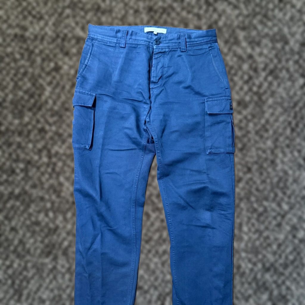 Orlebar Brown Orlebar Brown Chino Pant 32 Inseam 30 Navy Blue Button Fly Flat Cargo Mens Regular Size US 32 / EU 48 - 1 Thumbnail