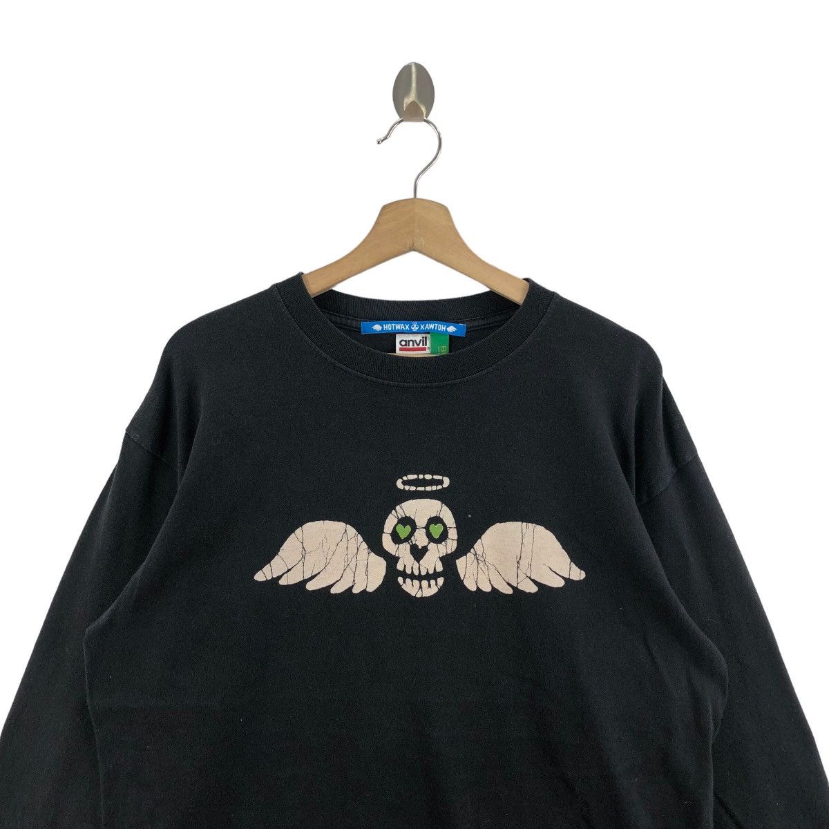 Beams Plus × Japanese Brand × Vintage Pick!! BEAMS x Hotwax Faded Long Sleeve TShirt Size US L / EU 52-54 / 3 - 3 Thumbnail