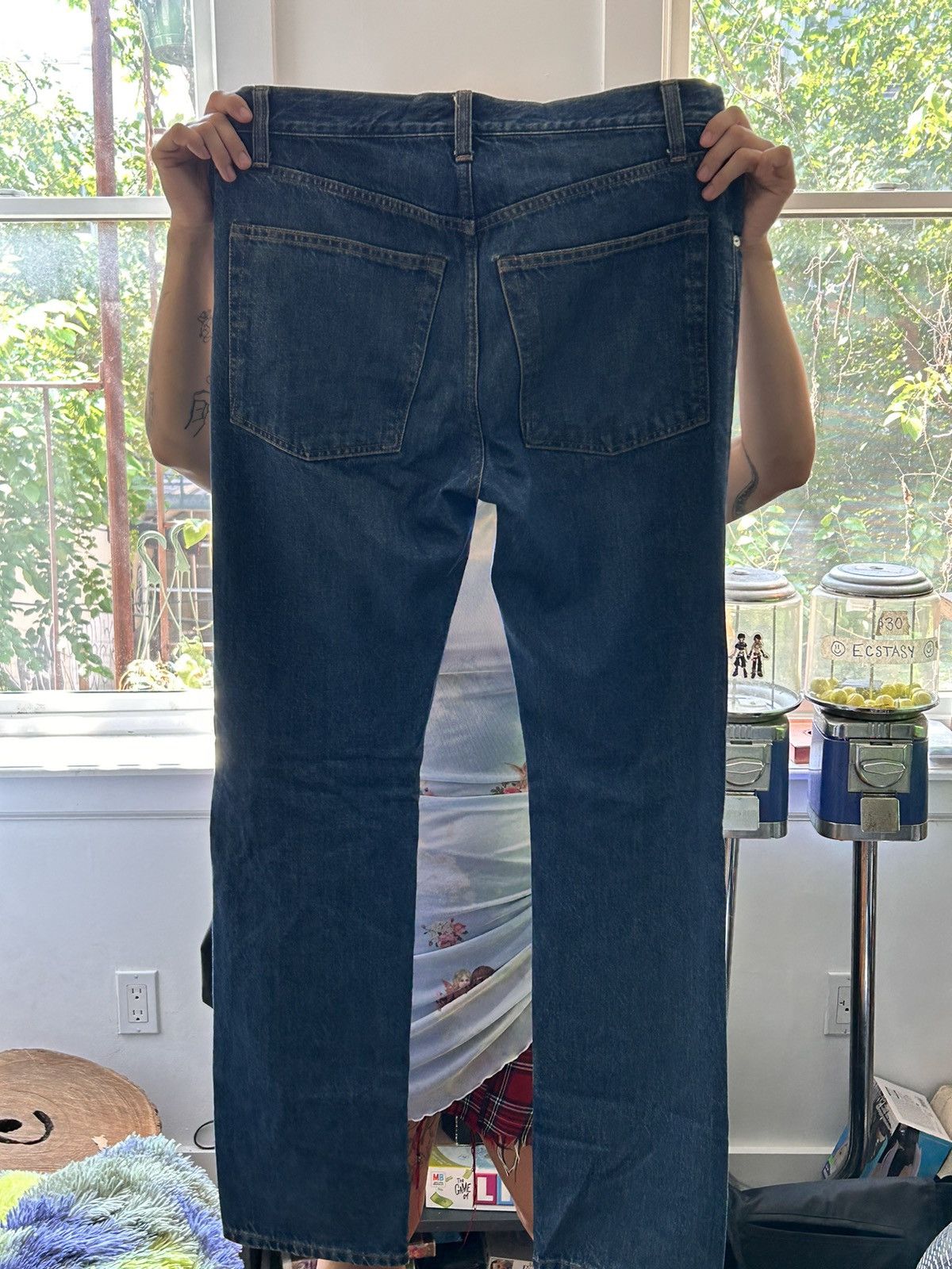 Helmut Lang Helmut Lang Unisex Blue Jeans Size US 32 / EU 48 - 4 Thumbnail