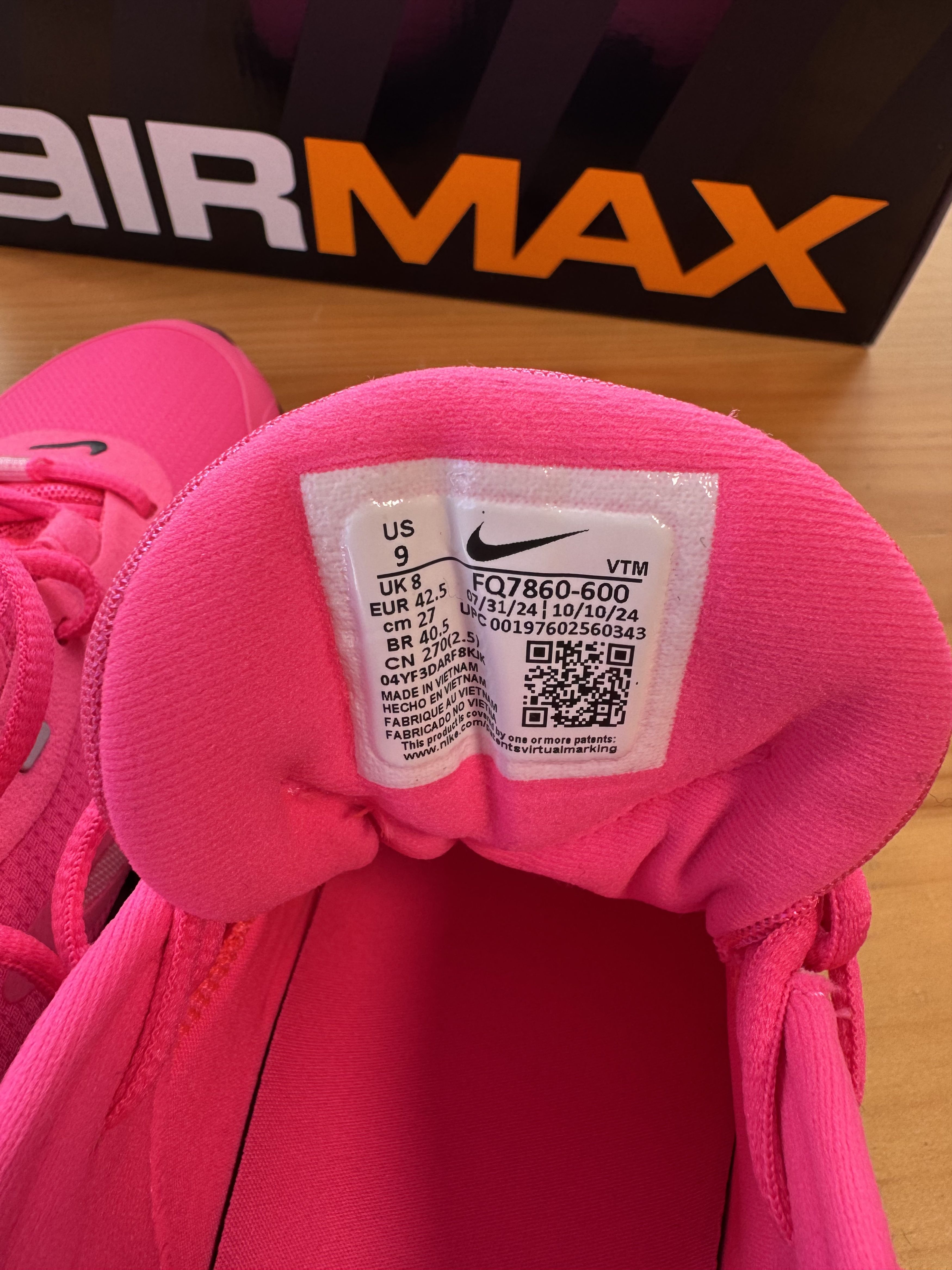 Nike Nike DN8 Air Max Pink Size US 9 / EU 42 - 5 Thumbnail