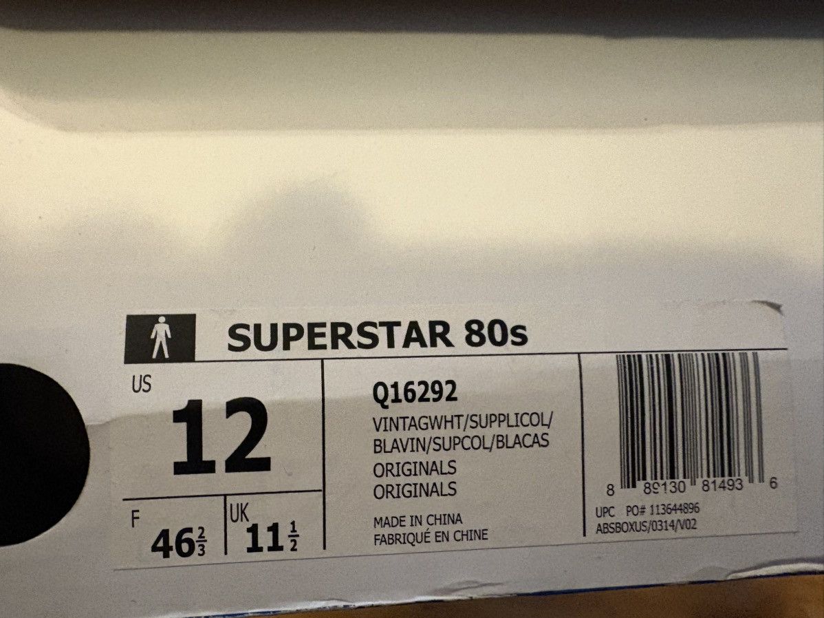 Adidas × Complex Adidas Superstar X Complex Size US 12 / EU 45 - 7 Thumbnail