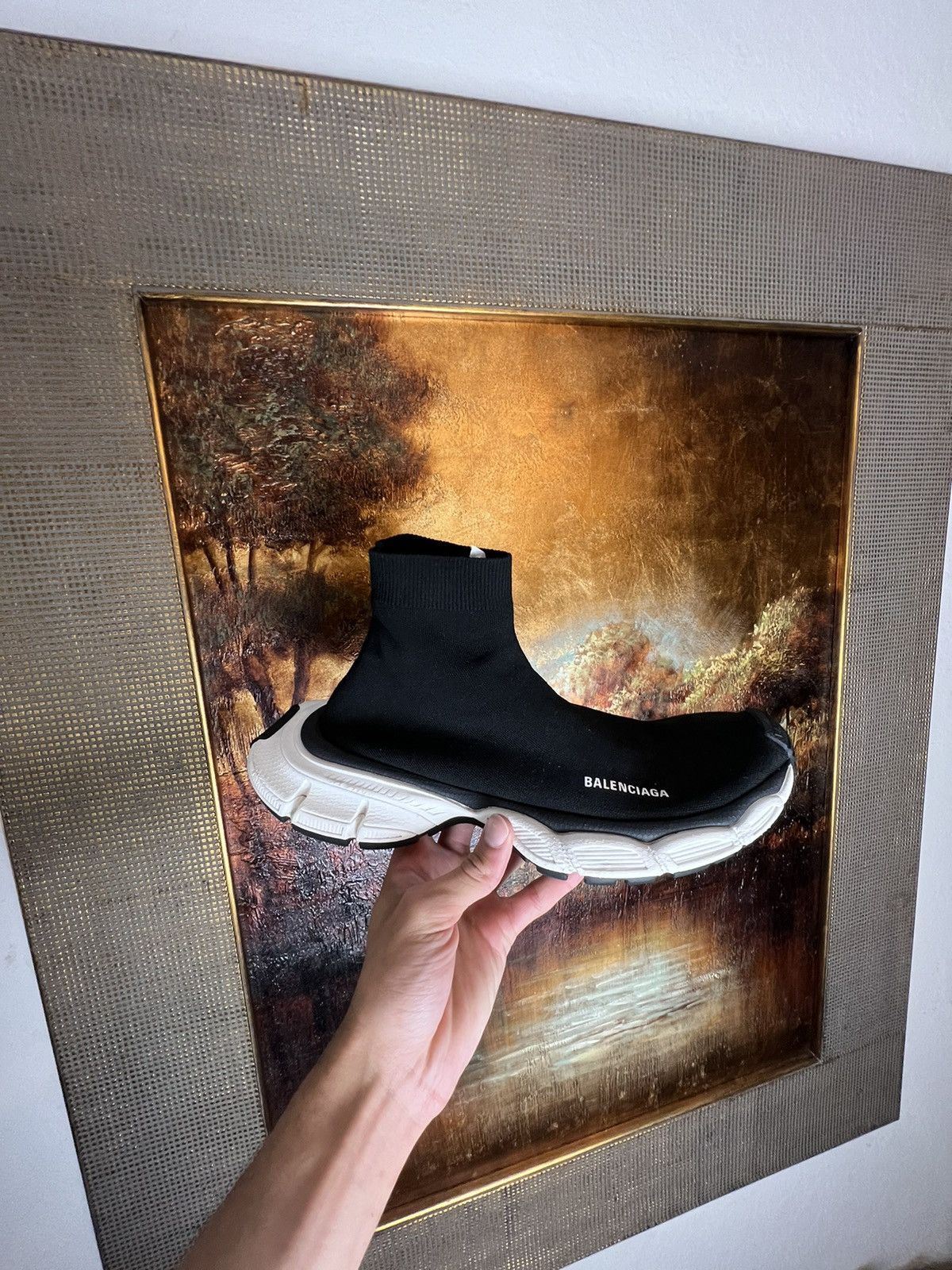 Balenciaga Balenciaga 3XL Sock Knitted Sneakers Size US 11 / EU 44 - 1 Thumbnail