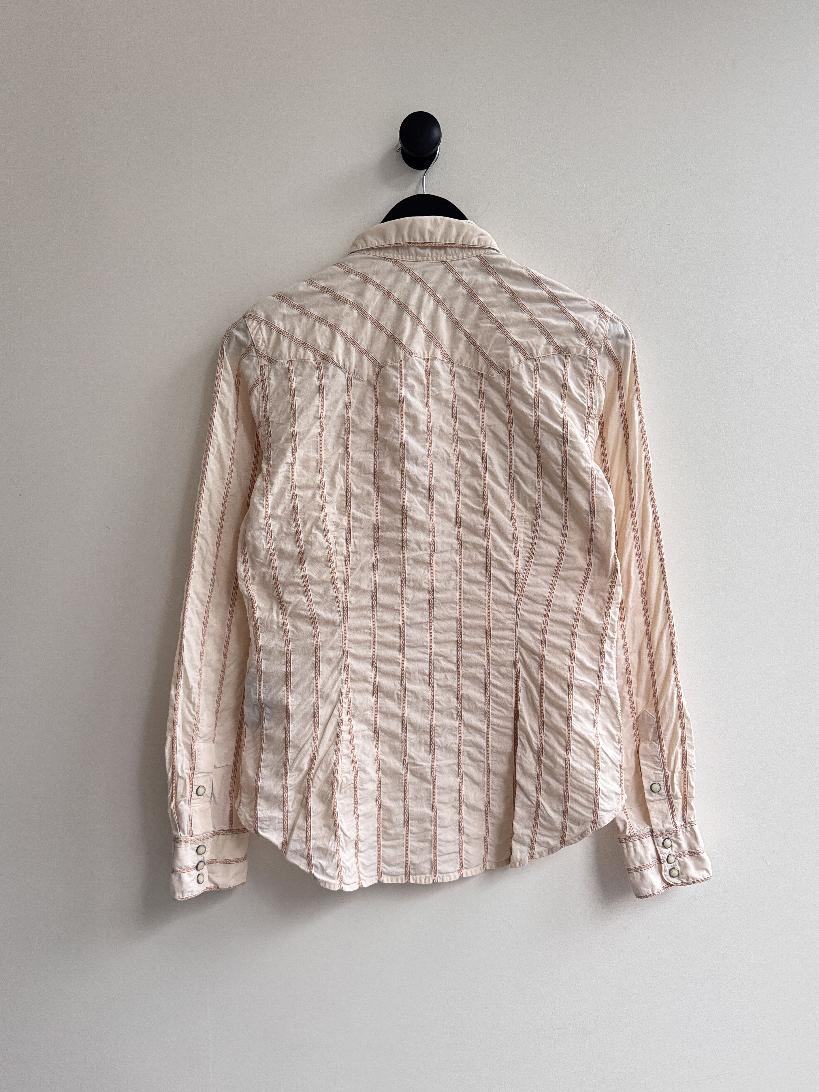 Ralph Lauren Ralph Lauren Striped Western Shirt Size S / US 4 / IT 40 - 2 Thumbnail