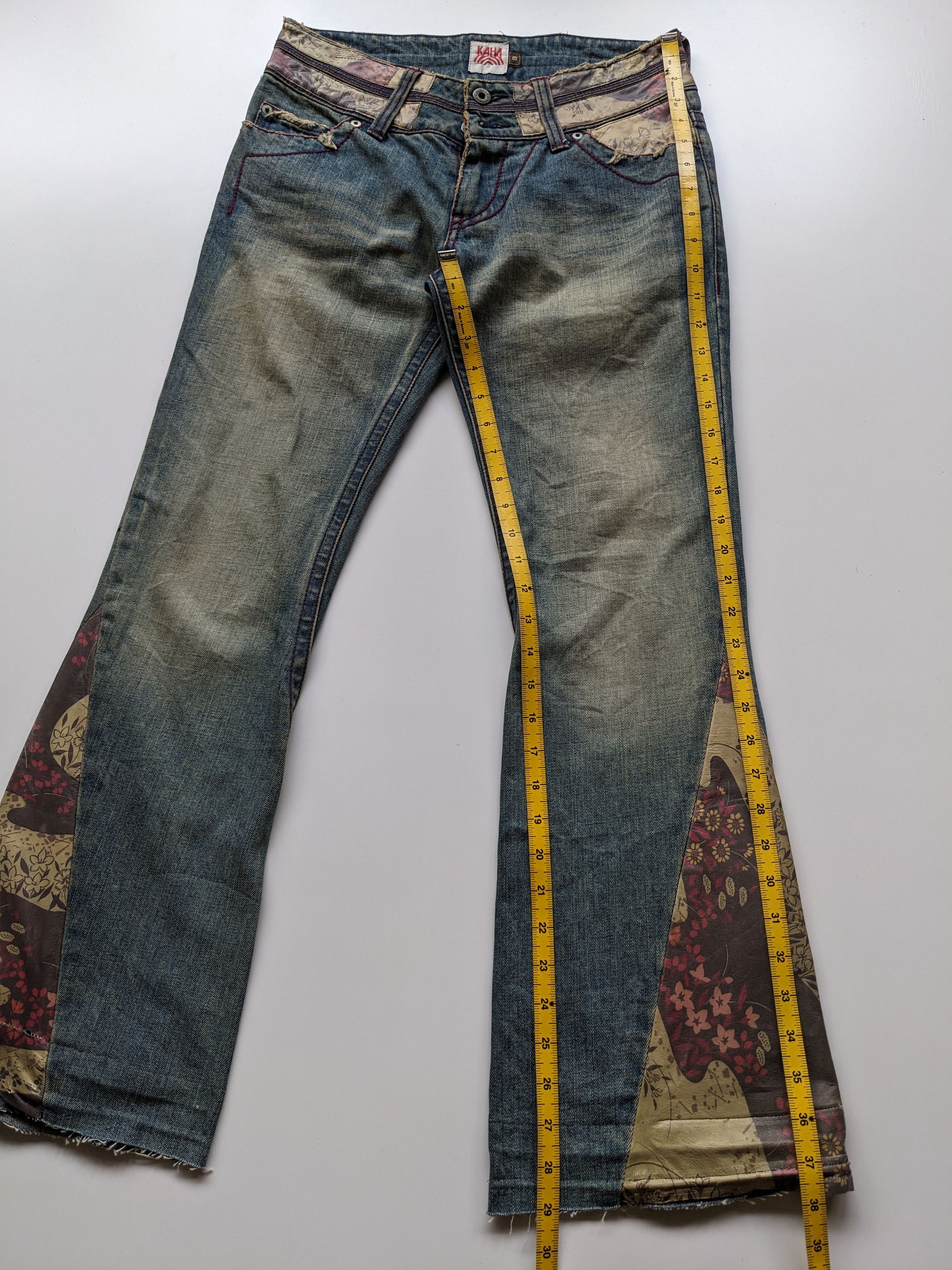If Six Was Nine × Japanese Brand × Le Grande Bleu (L.G.B.) KAHA faded flare bootcut jeans Size US 30 / EU 46 - 8 Thumbnail