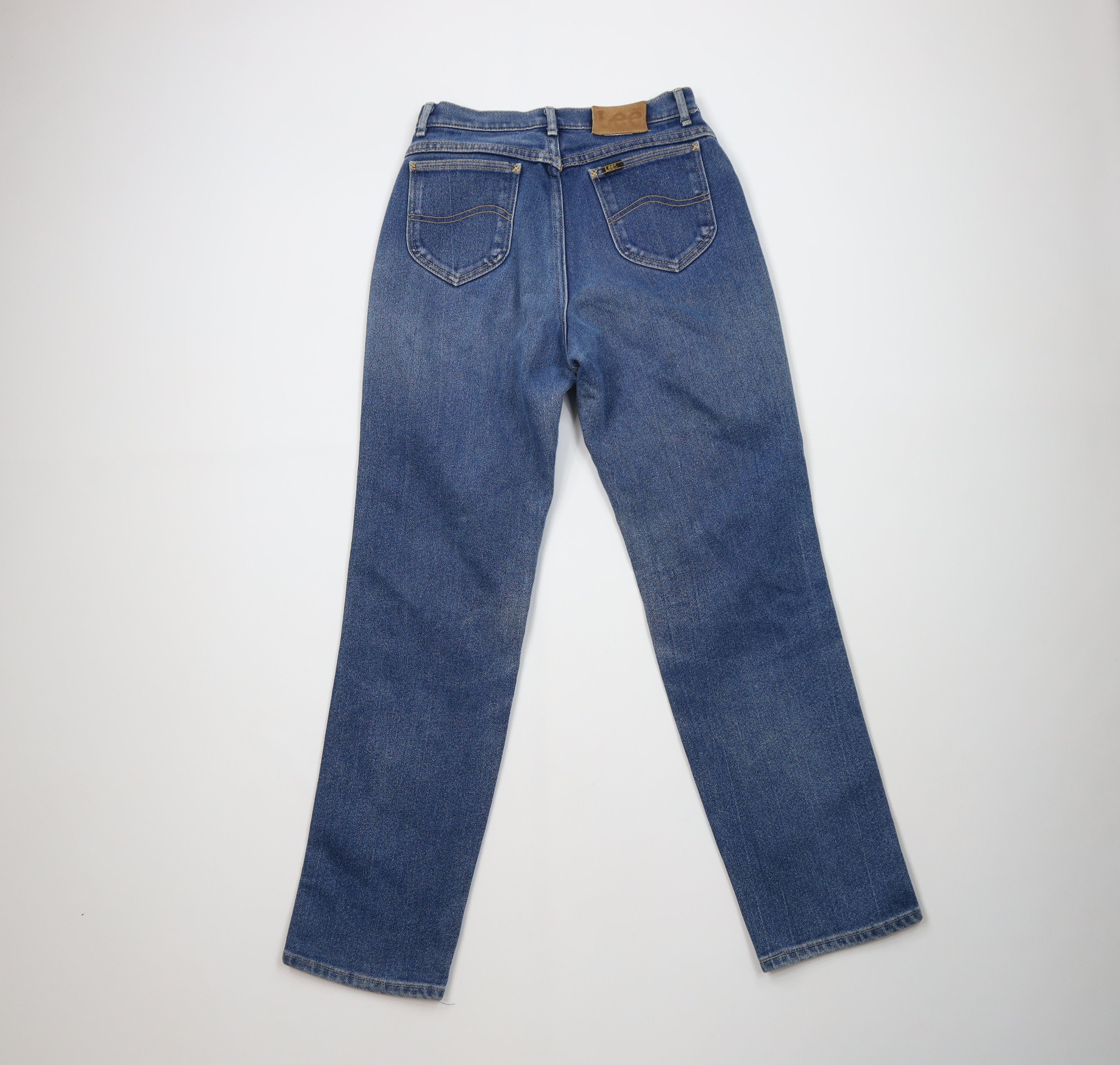 Lee Vintage 90s Lee Stretch Straight Leg Denim Jeans Blue USA Size 36" / US 14 / IT 50 - 11 Thumbnail