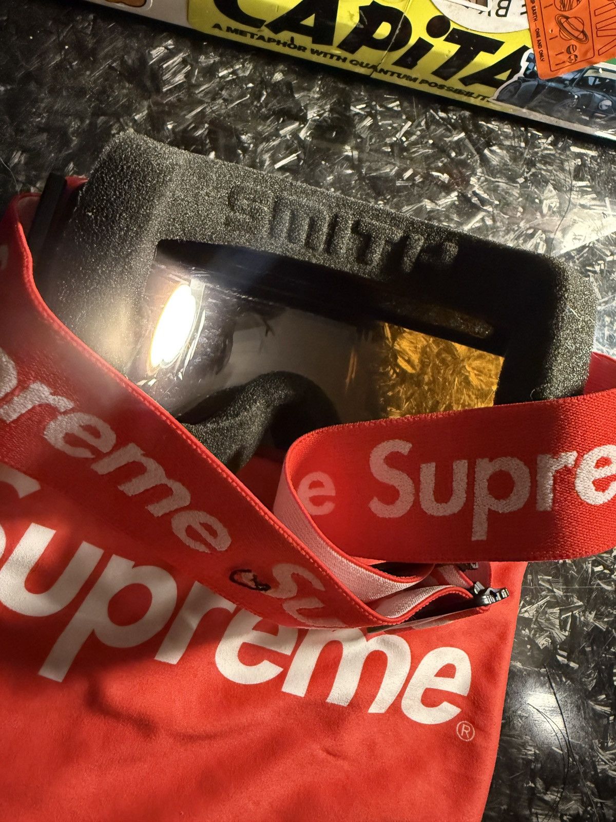 Supreme Supreme x Smith Ski / Snowboard Goggles Size ONE SIZE - 3 Thumbnail