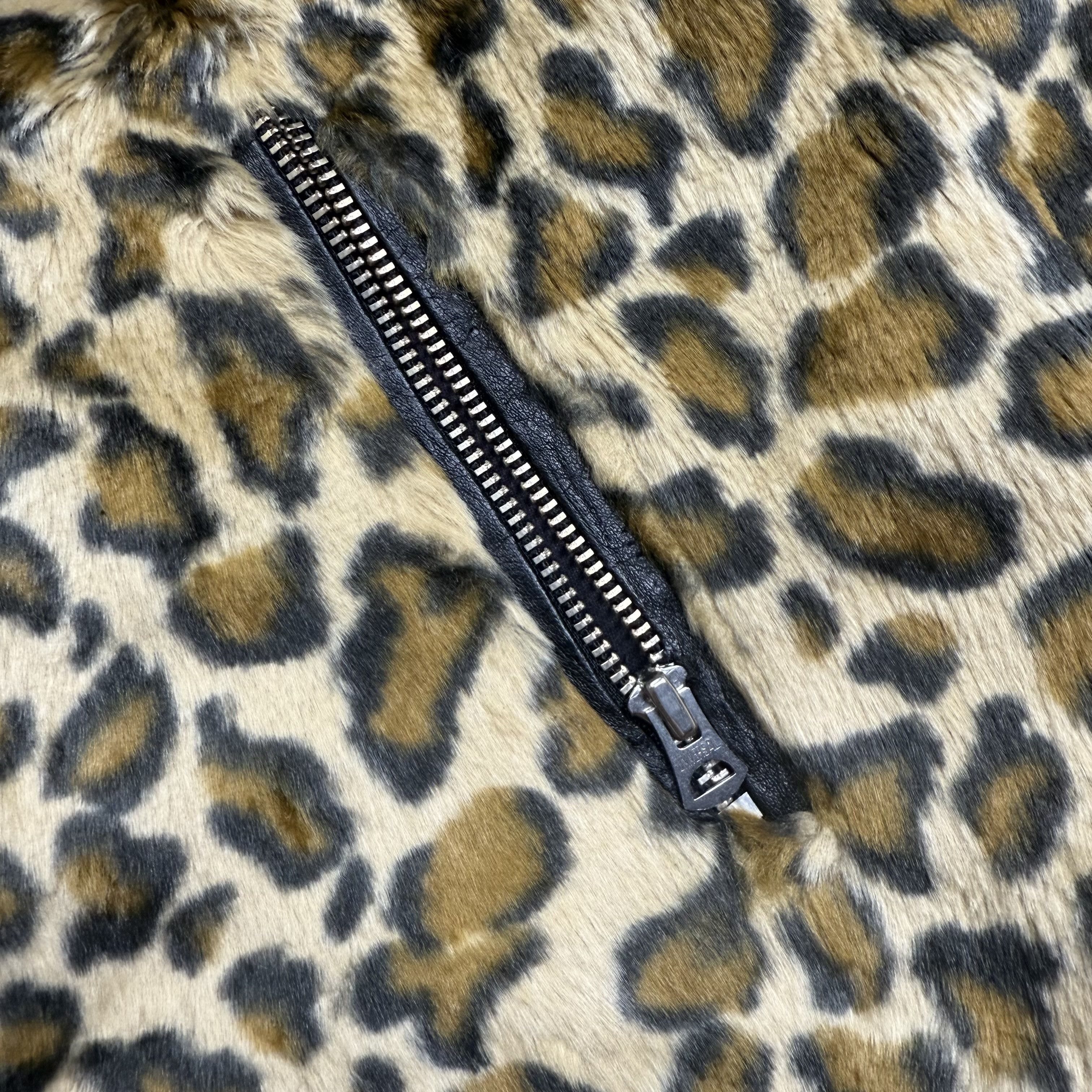 Japanese Brand RNA SLANG Reversible Leopard Jacket Size US S / EU 44-46 / 1 - 10 Thumbnail