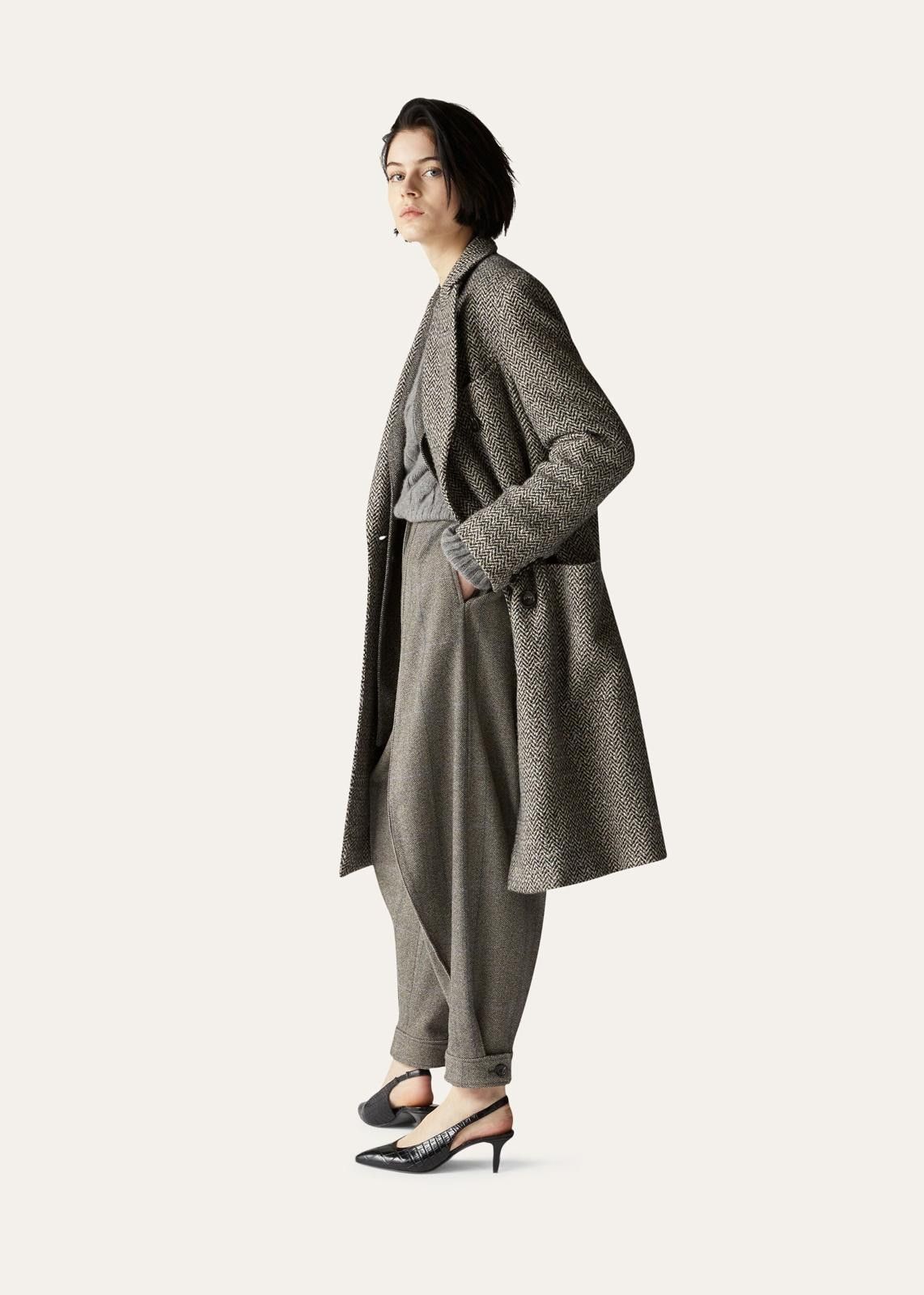 Loro Piana o1srvl11e1125 FAN1335 Herwin Coat in Grey Size M / US 6-8 / IT 42-44 - 6 Thumbnail