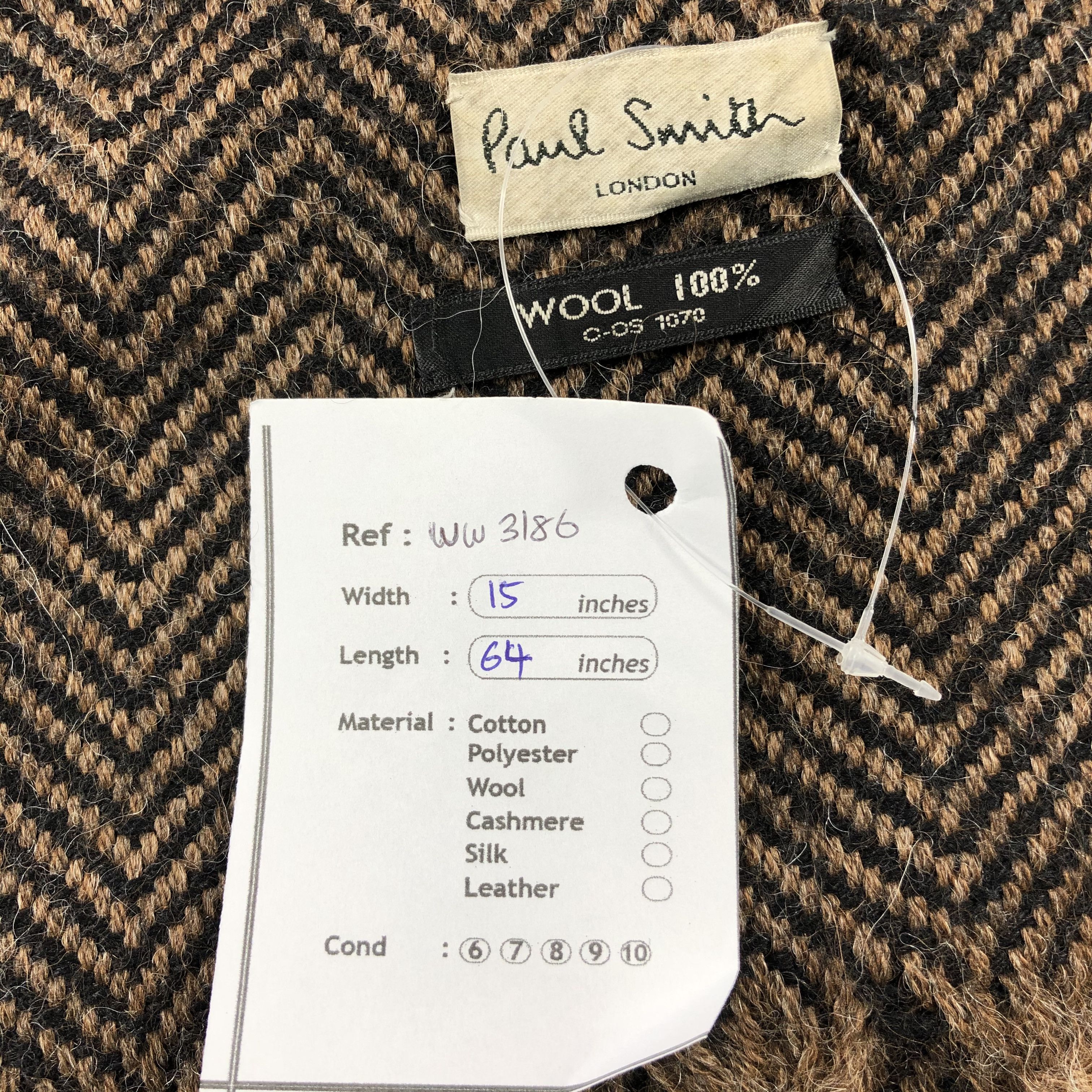 Paul Smith Vintage Paul Smith Scarf - WW3186 Size ONE SIZE - 4 Thumbnail