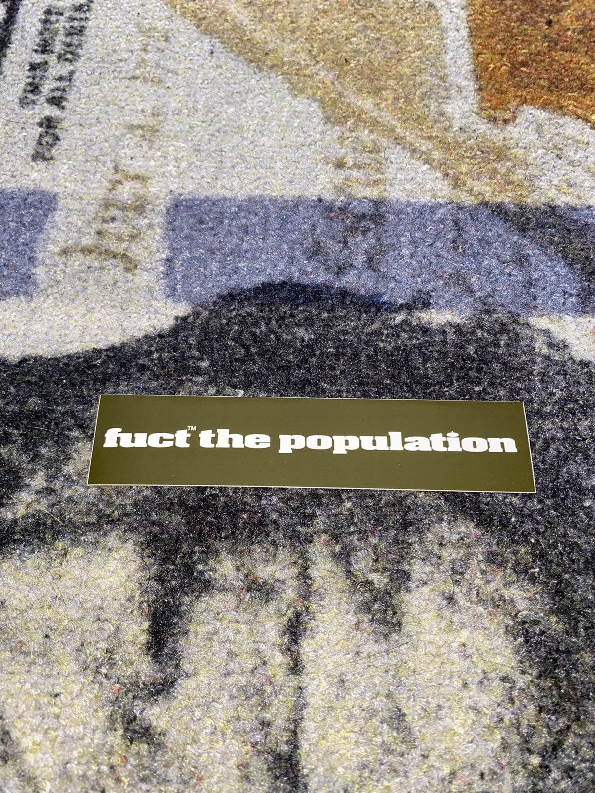 Fuck The Population FTP Fuct The Population Sticker Size ONE SIZE - 1 Preview