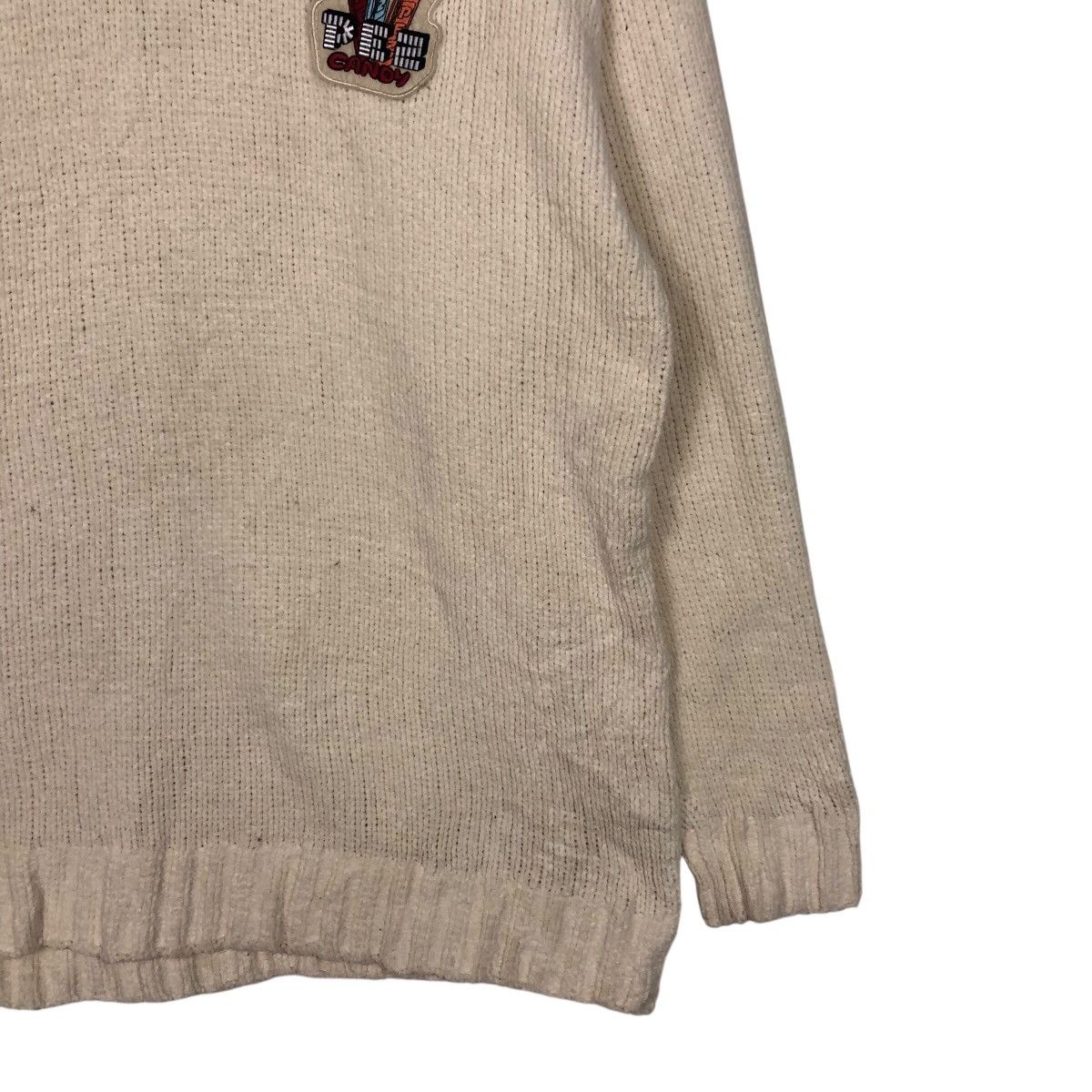Japanese Brand 📌Vintage Knit Sweatshirt Pee Canoy Cartoon Issey Miyake Size US L / EU 52-54 / 3 - 6 Thumbnail
