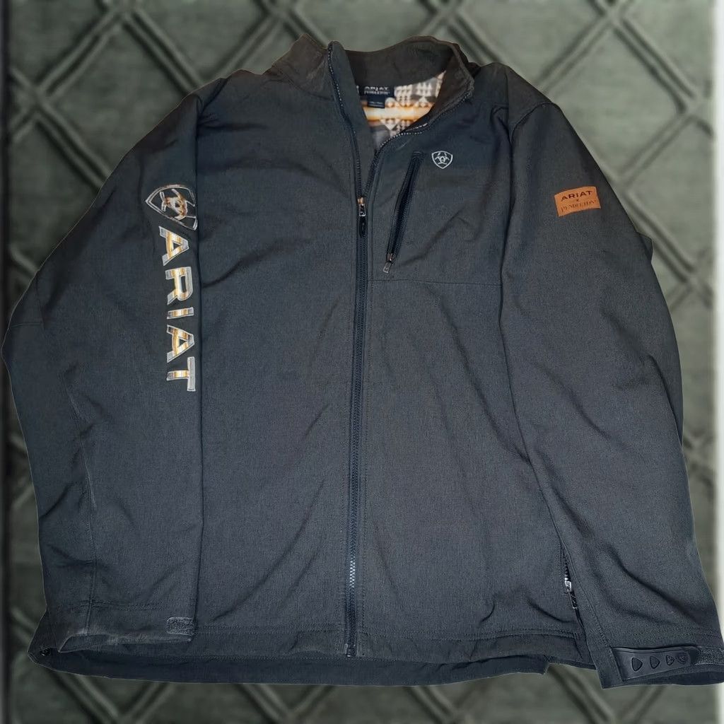 Ariat Ariat x Pendleton Soft Shell Jacket Mens 2XL Tall Southwestern Aztec Full Zip Jacket Size US XXL / EU 58 / 5 - 1 Thumbnail