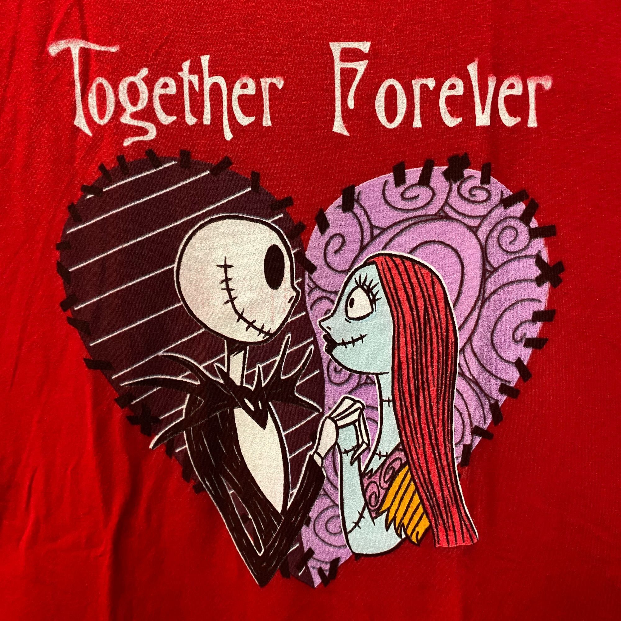 Disney Disney The Nightmare Before Christmas Together Forever T-Shi Size US XL / EU 56 / 4 - 2 Thumbnail