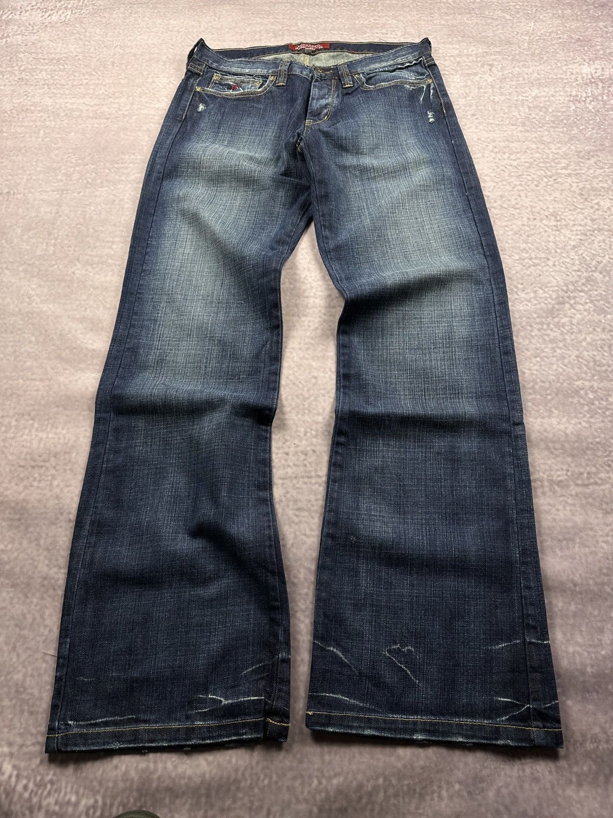 トップス L.G.B. JEANS/TK/FP SIZE0 LGB IFSIXWASNIN L.G.B. LE GRANDE BLEU If Six Was Nine Distressed Black Jeans